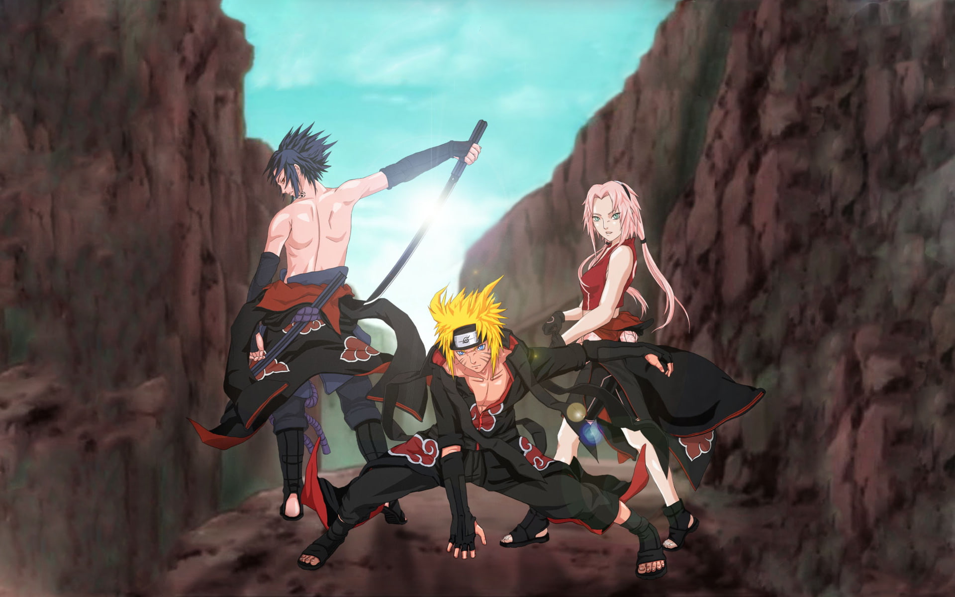 Naruto sasuke sakura akatsuki, naruto sakura and sasuke, anime