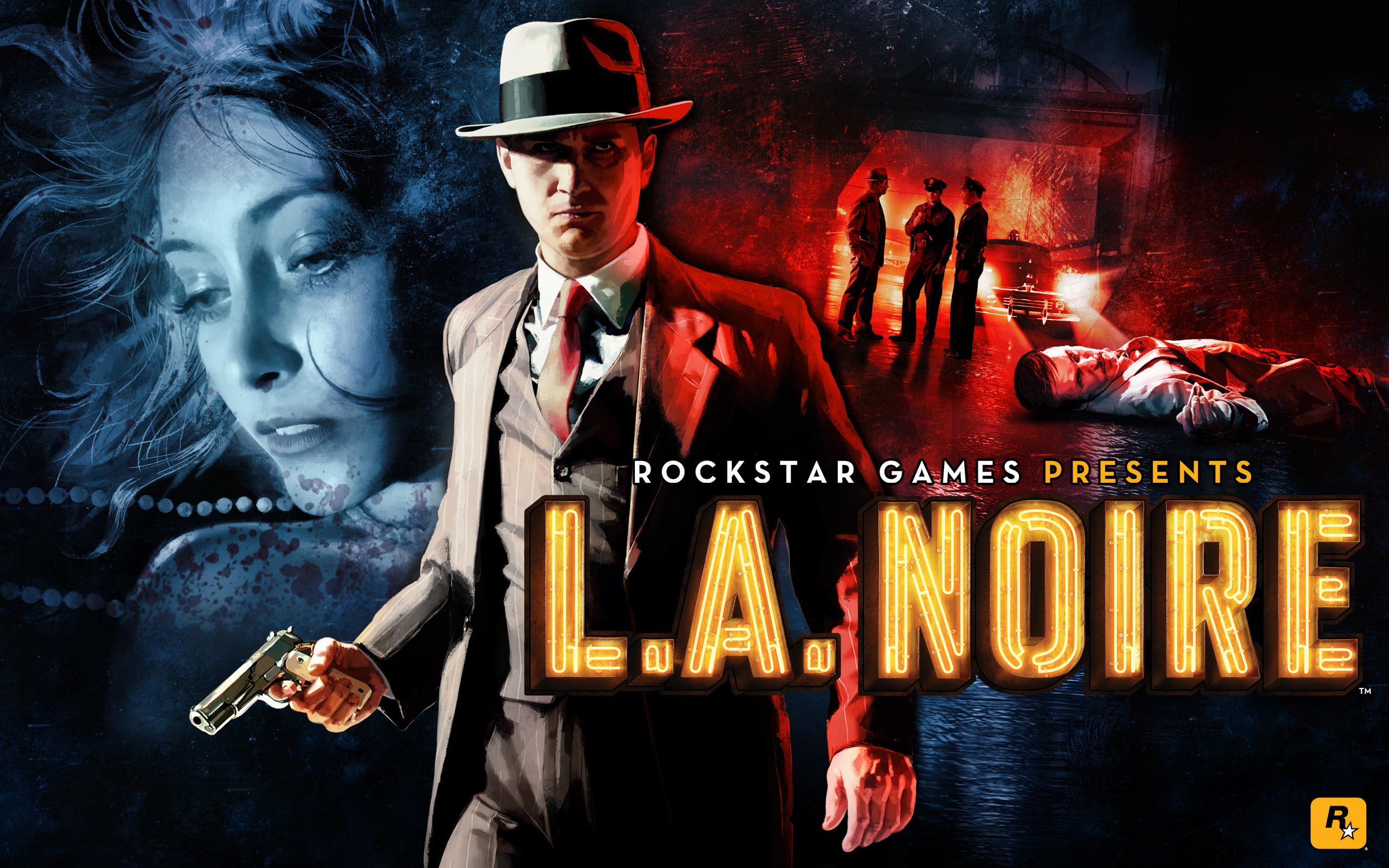 L.A. Noire, L.A. NOIRE poster, Games, social issues, communication
