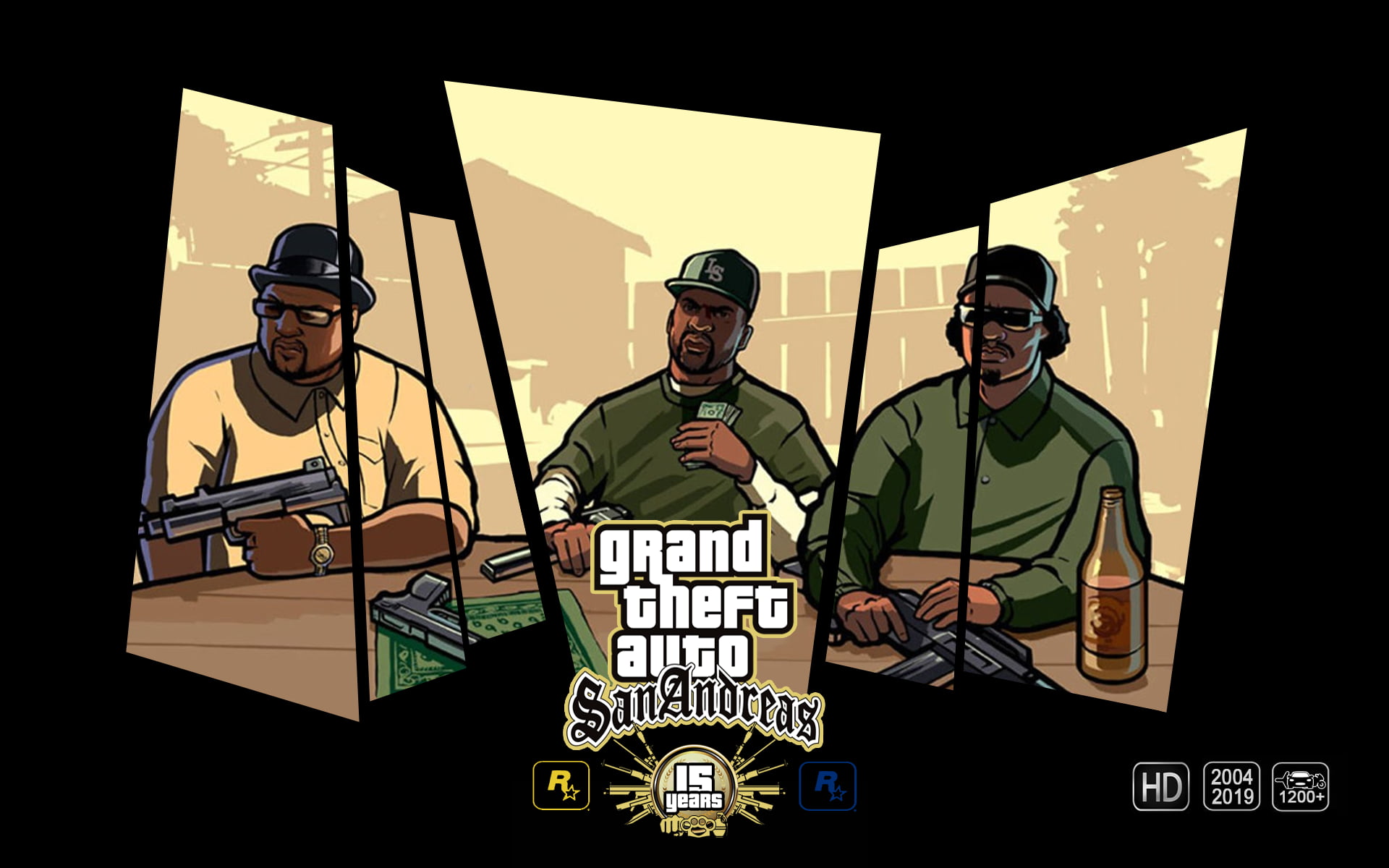 Grand Theft auto San Andreas загрузочные экраны