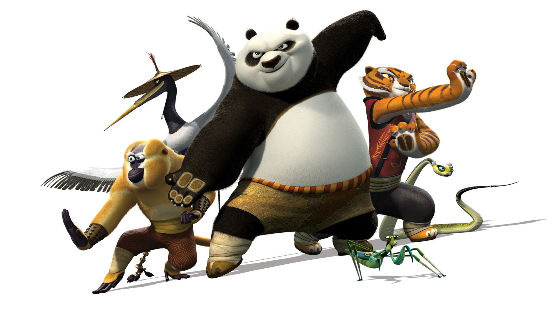 2011 Kung Fu Panda 2 HD, representation, white background, human representation