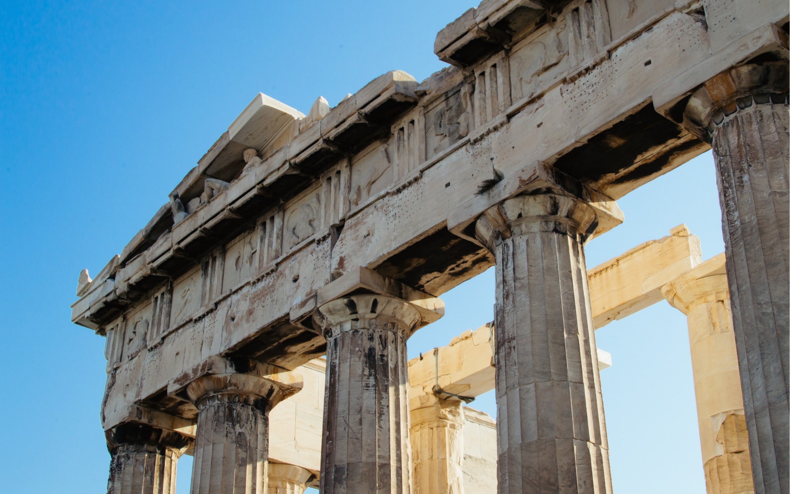 pantheons, Greece, Athens, acropolis, architecture, ancient