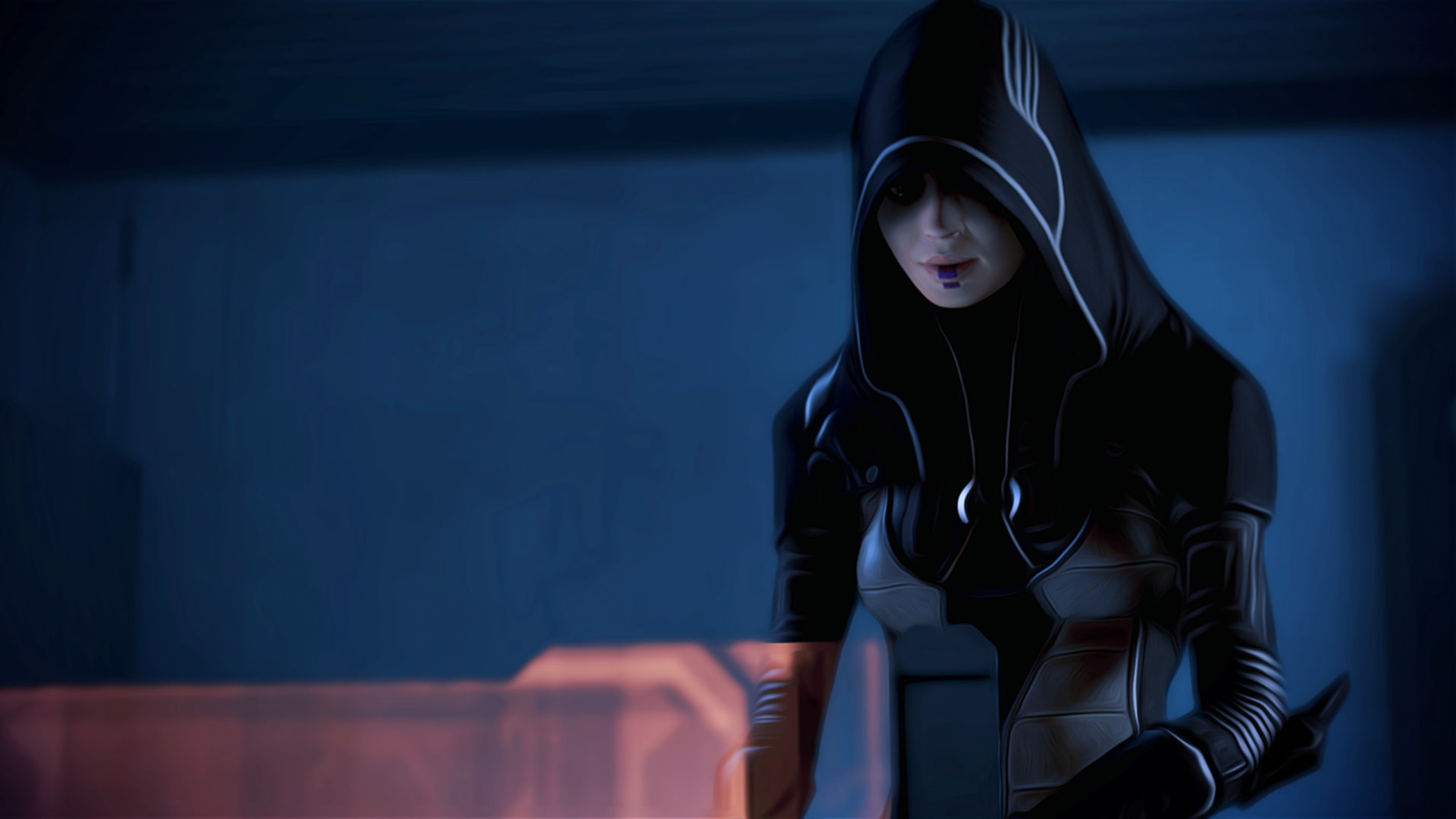 Mass Effect, Mass Effect 3, Kasumi Goto, one person, front view