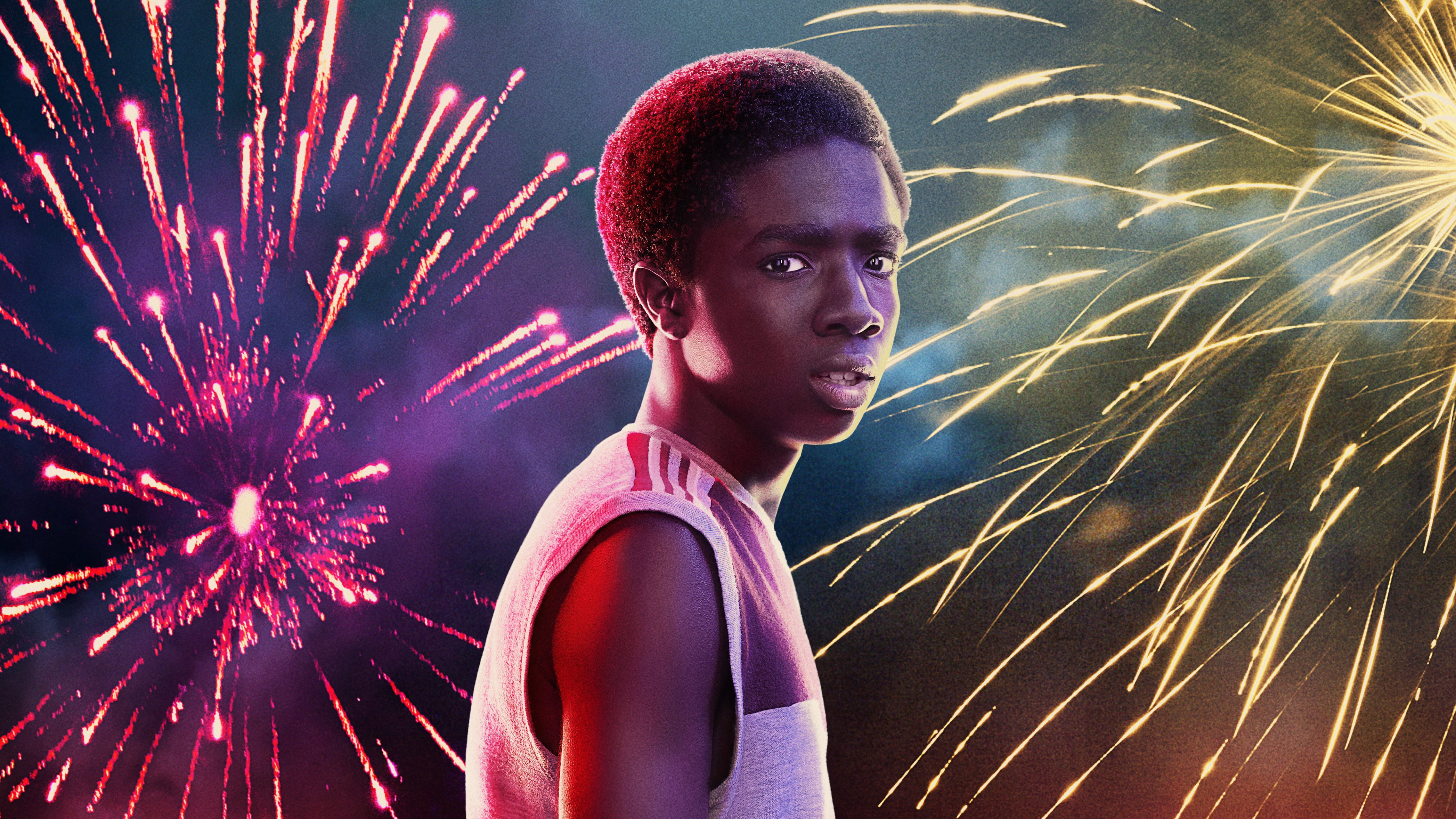 TV Show, Stranger Things, Caleb McLaughlin, Lucas Sinclair