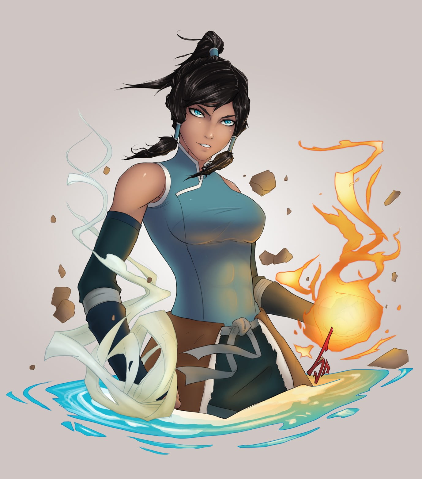 Korra, The Legend of Korra, one person, women, young adult