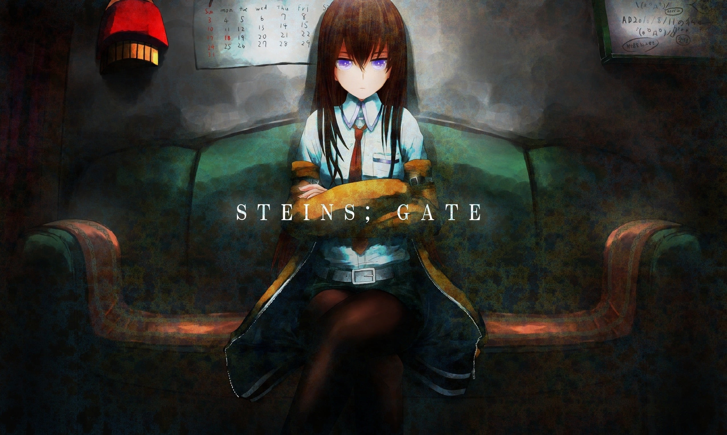 Steins;Gate, Makise Kurisu, anime girls, one person, front view