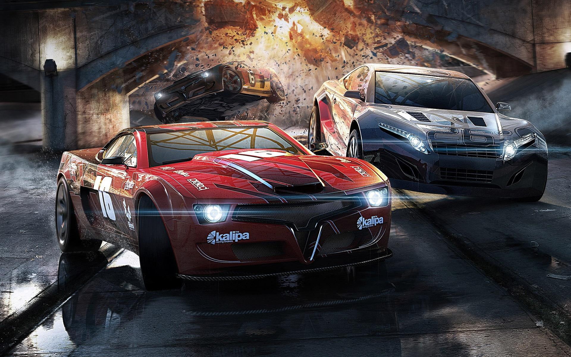 Split Second, cars, game, games