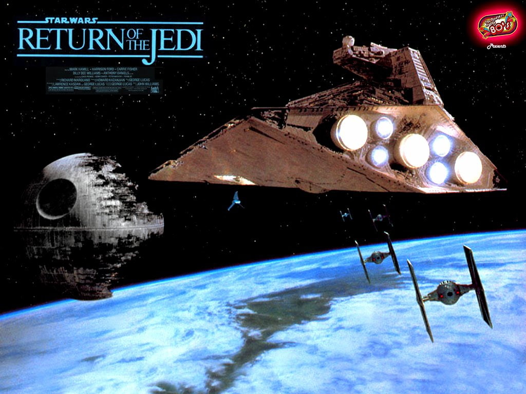 action adventure 80's mania: Return of the Jedi Entertainment Movies HD Art
