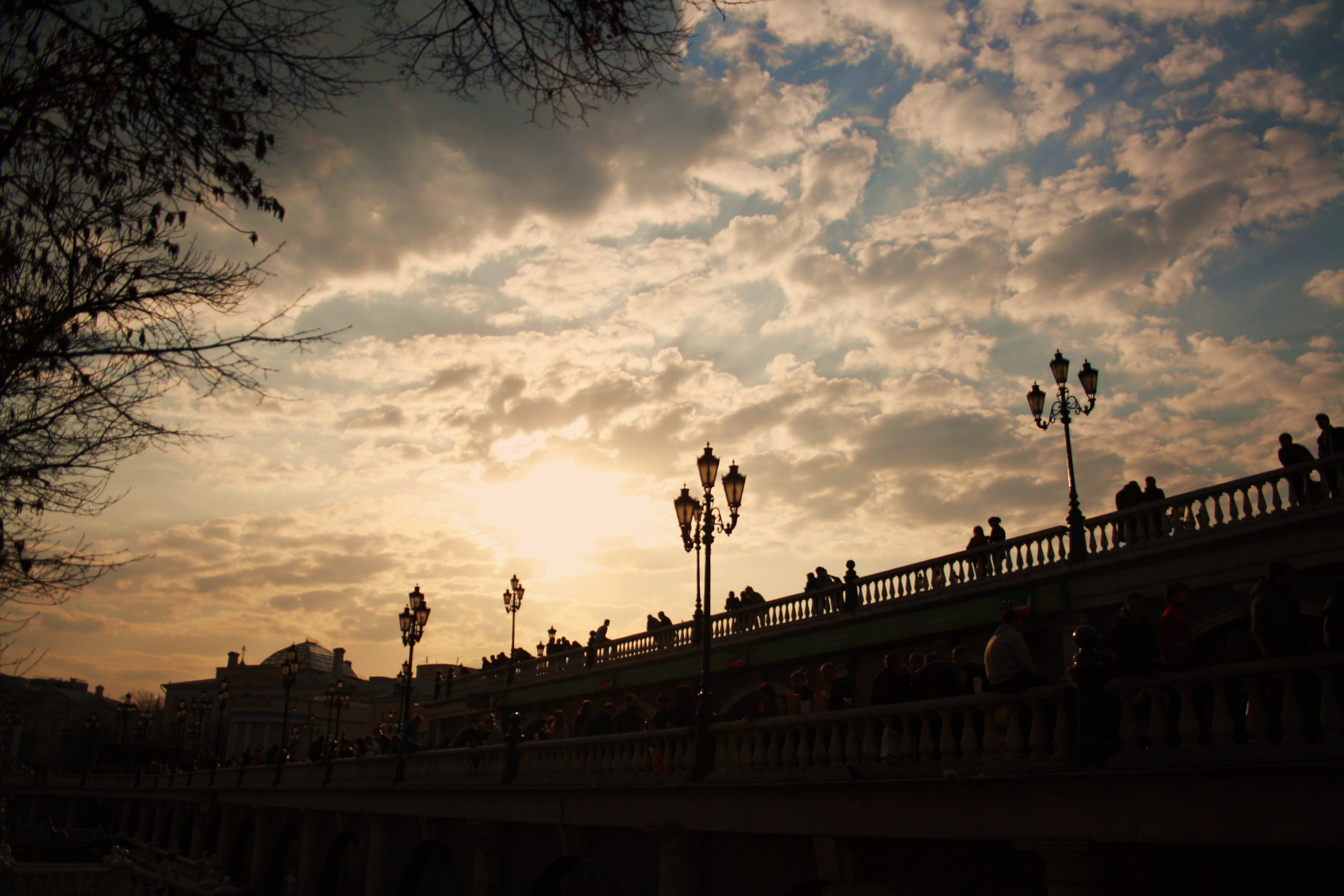 architecture, sky, cloud - sky, built structure, nature, sunset