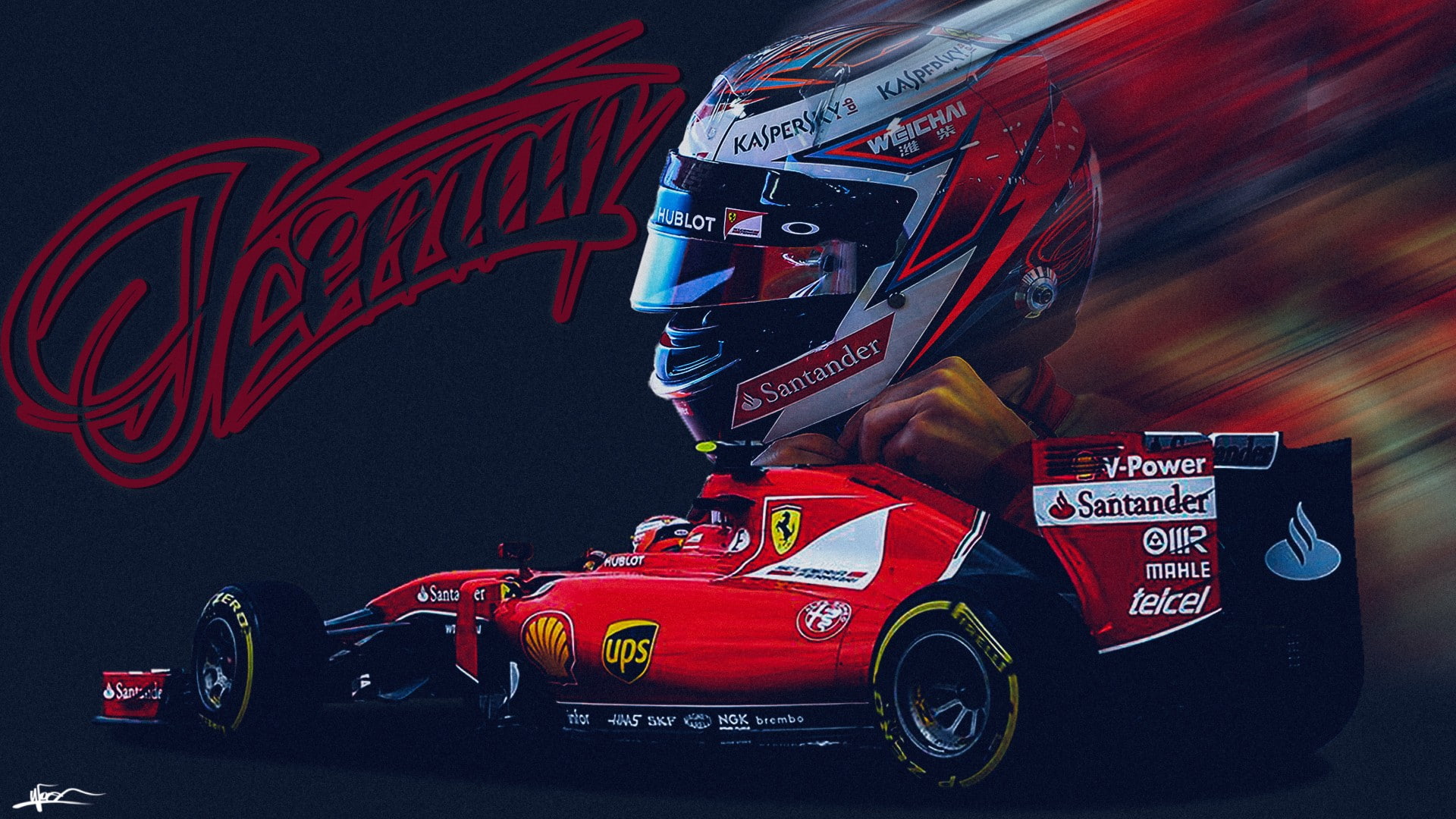 Kimi Raikkonen, Ferrari, Scuderia Ferrari, Formula 1, world champion