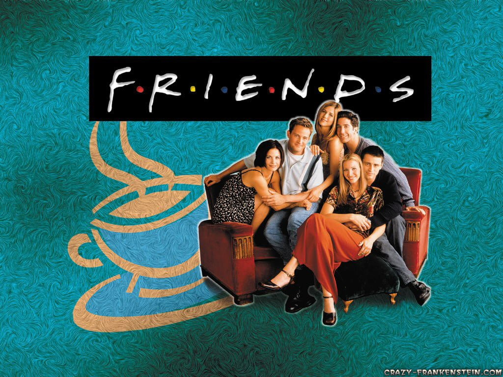 F.R.I.E.N.D.S poster, Friends (TV series), Chandler Bing, Ross Geller