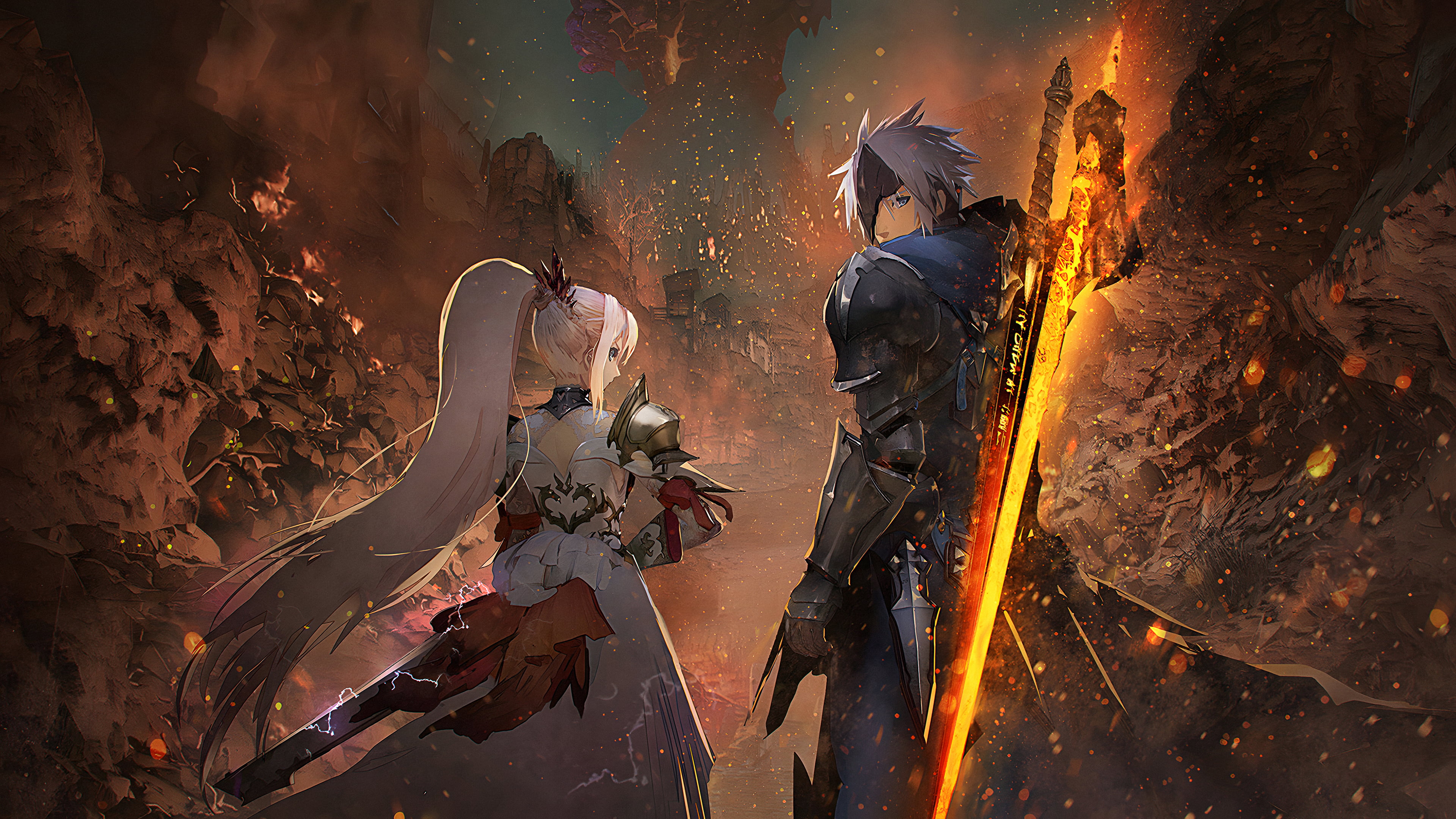 Free download | HD wallpaper: Tales of Arise, 4K, women, BANDAI NAMCO