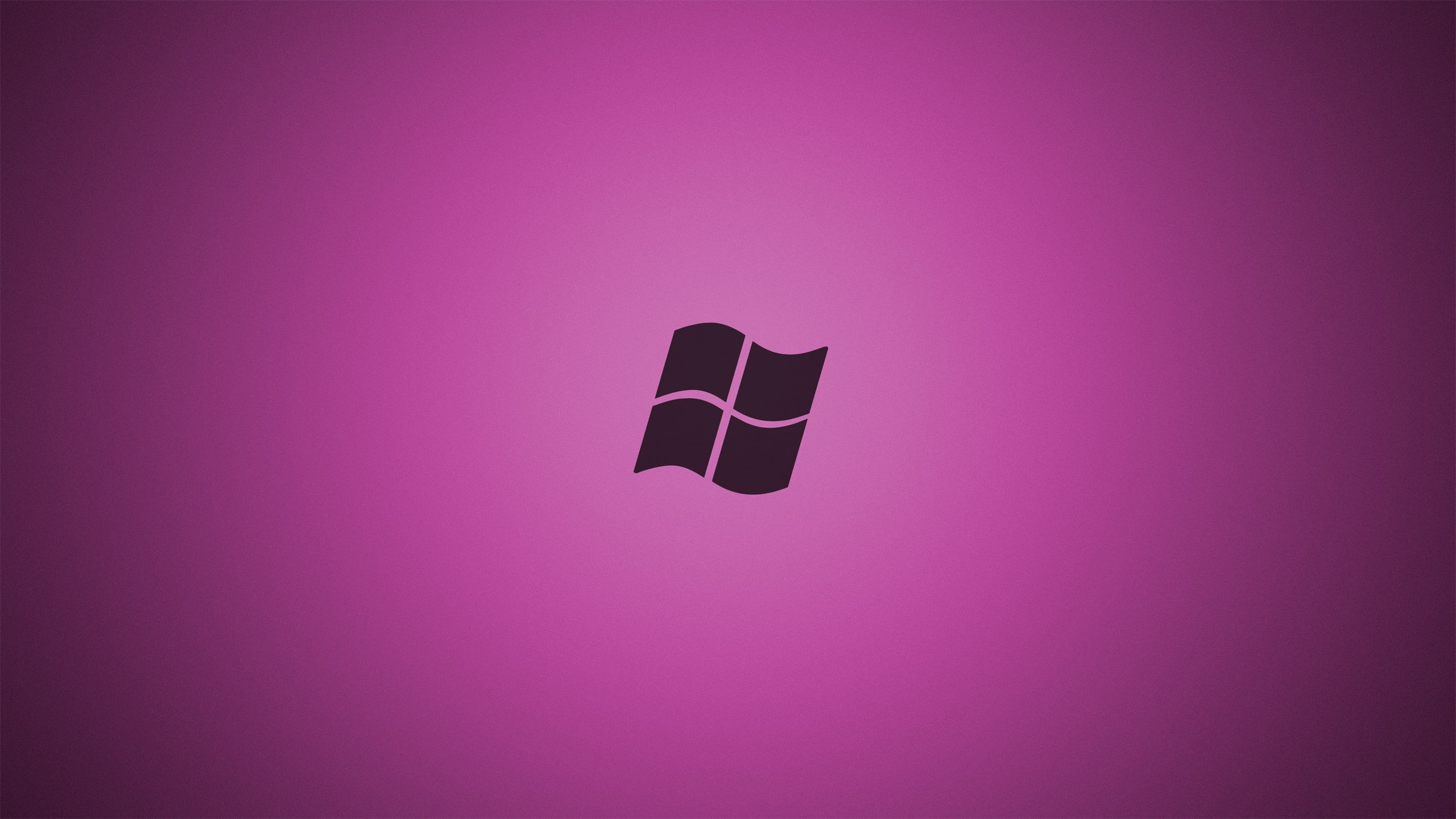 Microsoft Windows, purple background