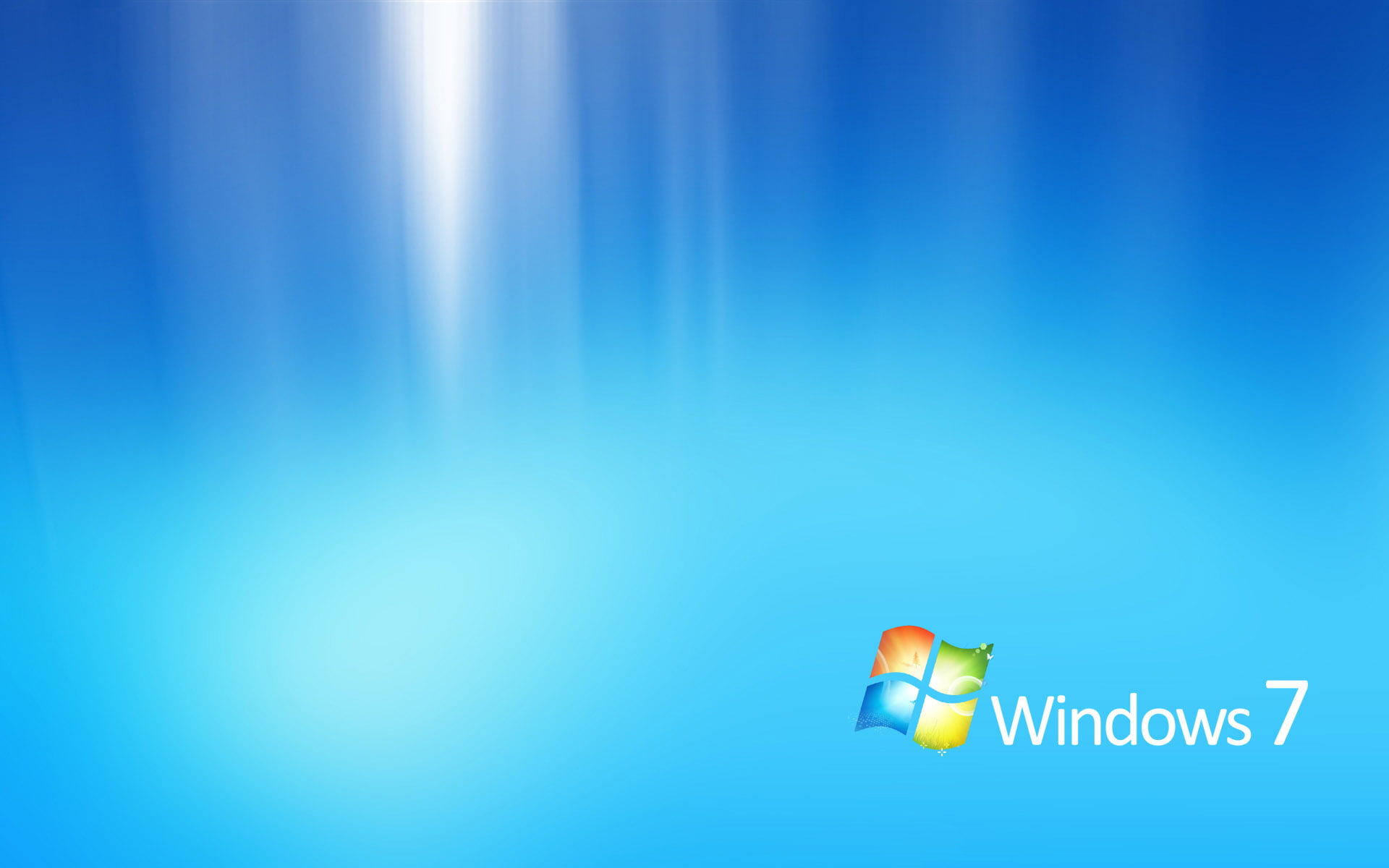 Windows 7 Light Blue, Windows 7 wallpaper, Computers, microsoft
