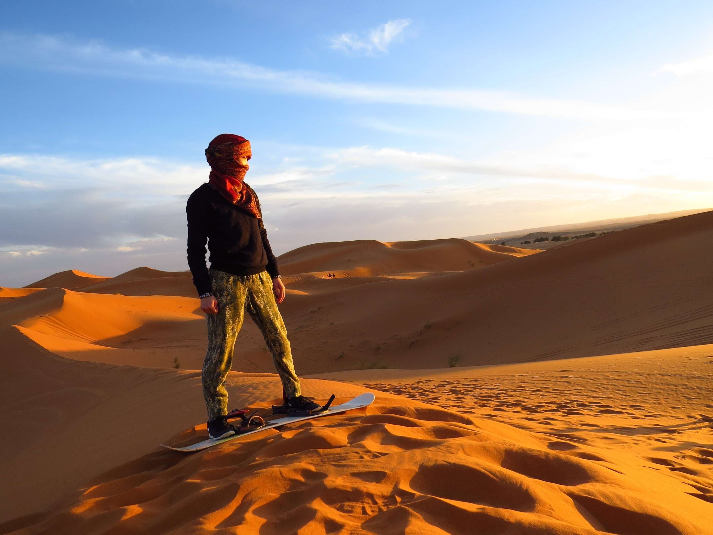 africa, algeria, country, desert, headscarf, morocco, sand