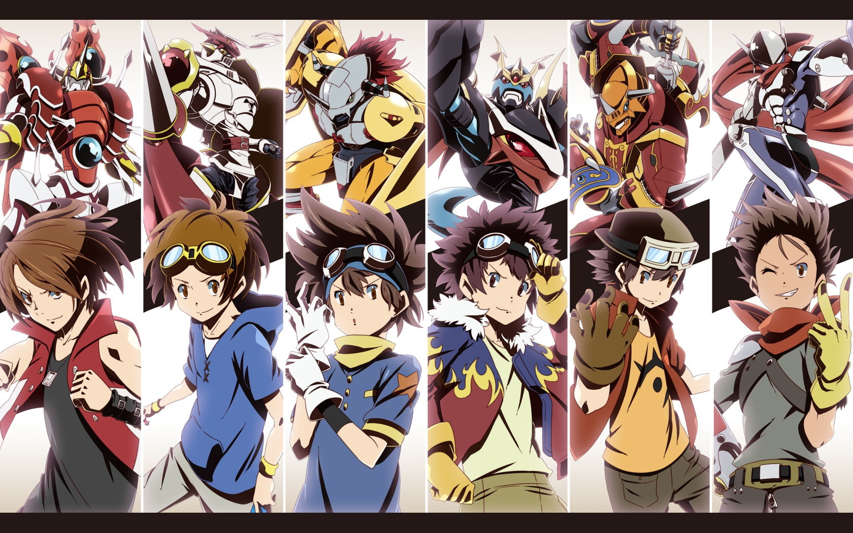 anime art Digimon Team Leaders Anime Digimon HD Art, Cool, epic