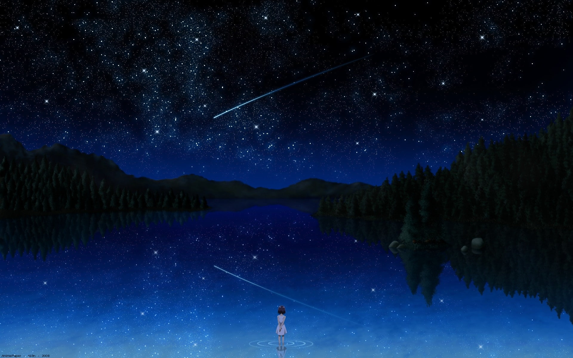 anime, Darker than Black, star - space, astronomy, scenics - nature