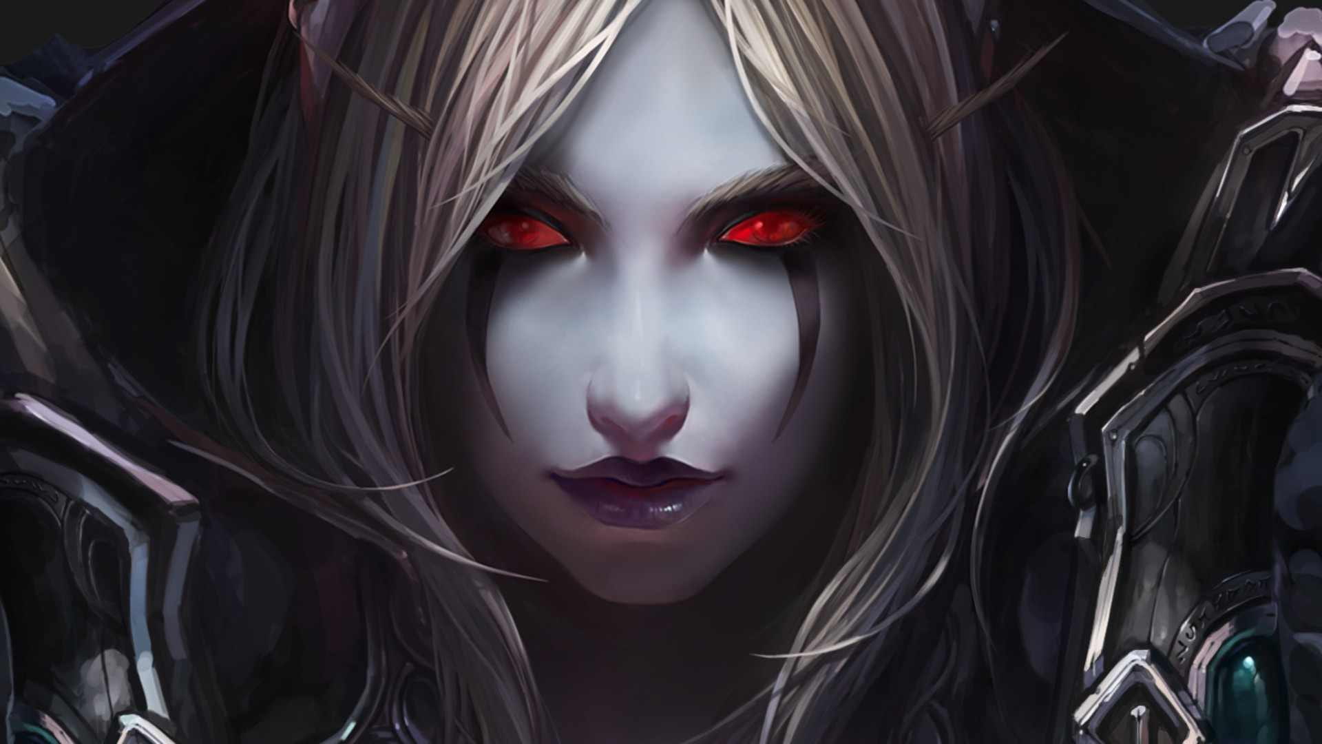 dark elf the stare Video Games World of Warcraft HD Art, wow