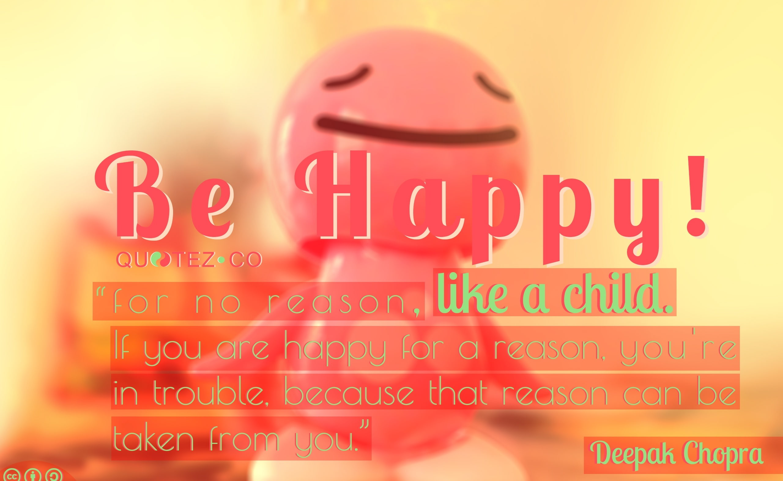 Be Happy Like a Child, be happy text overlay, Artistic, Typography