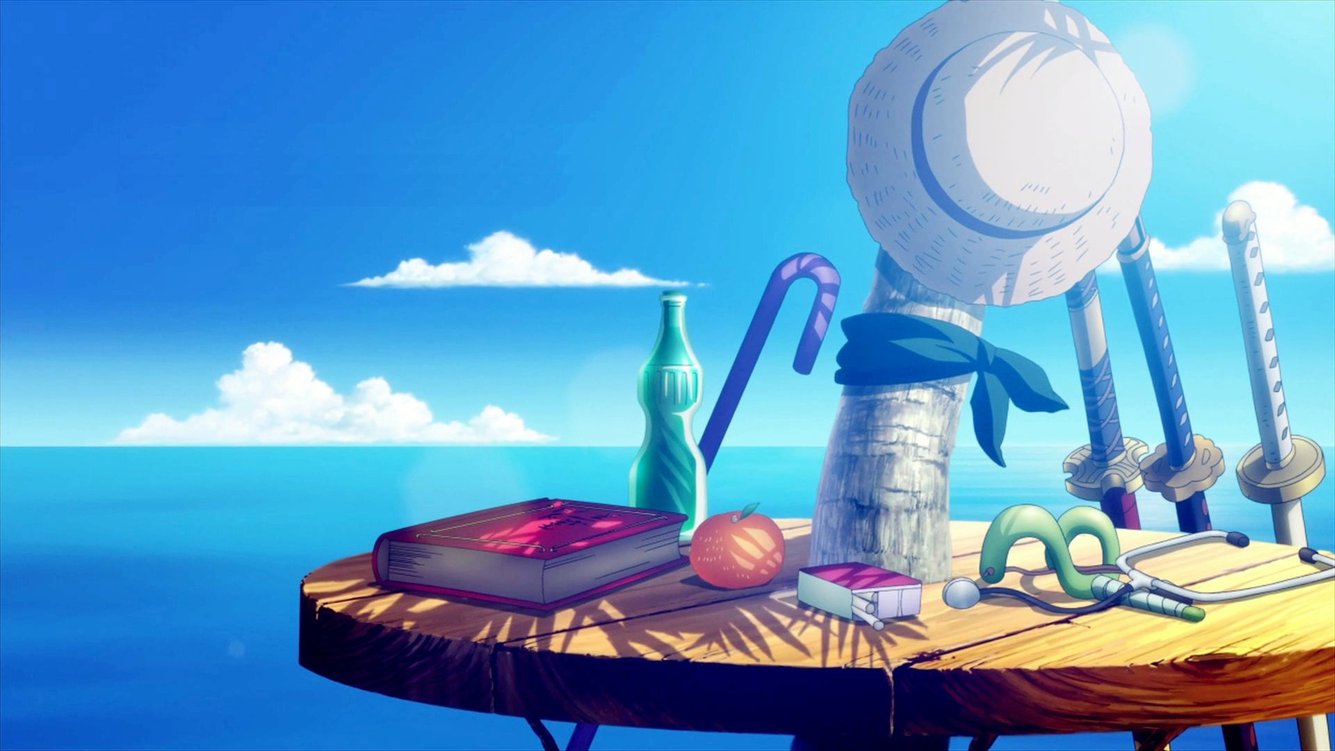 One Piece television still screenshot, strawhat pirates, anime