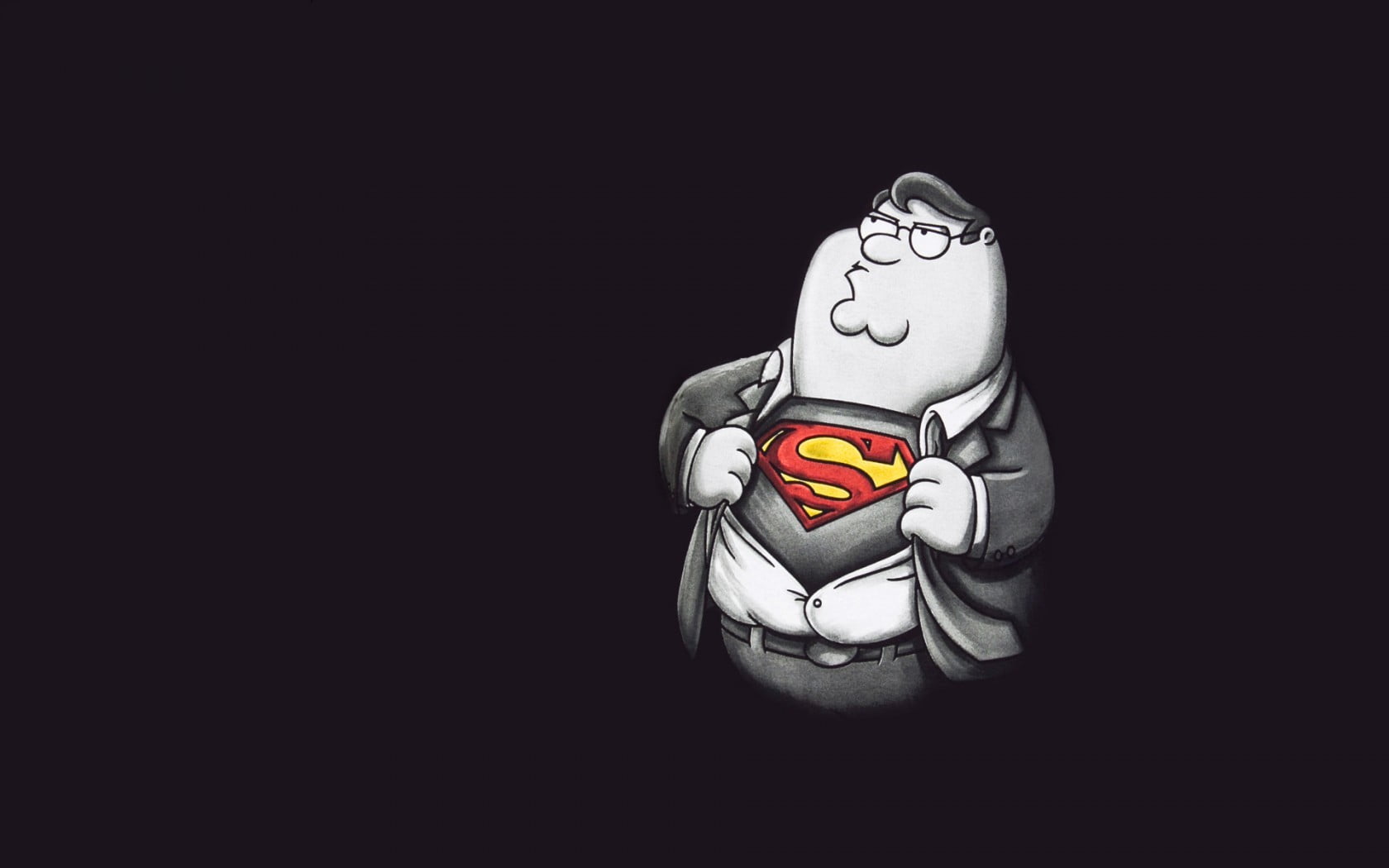 Family Guy wallpaper, minimalism, artwork, superhero, cartoon