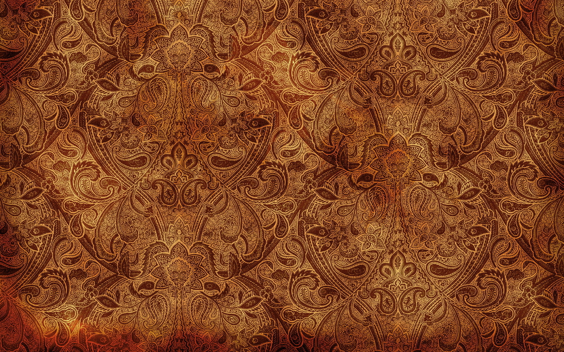 brown floral textile, background, Pattern, Texture, backgrounds