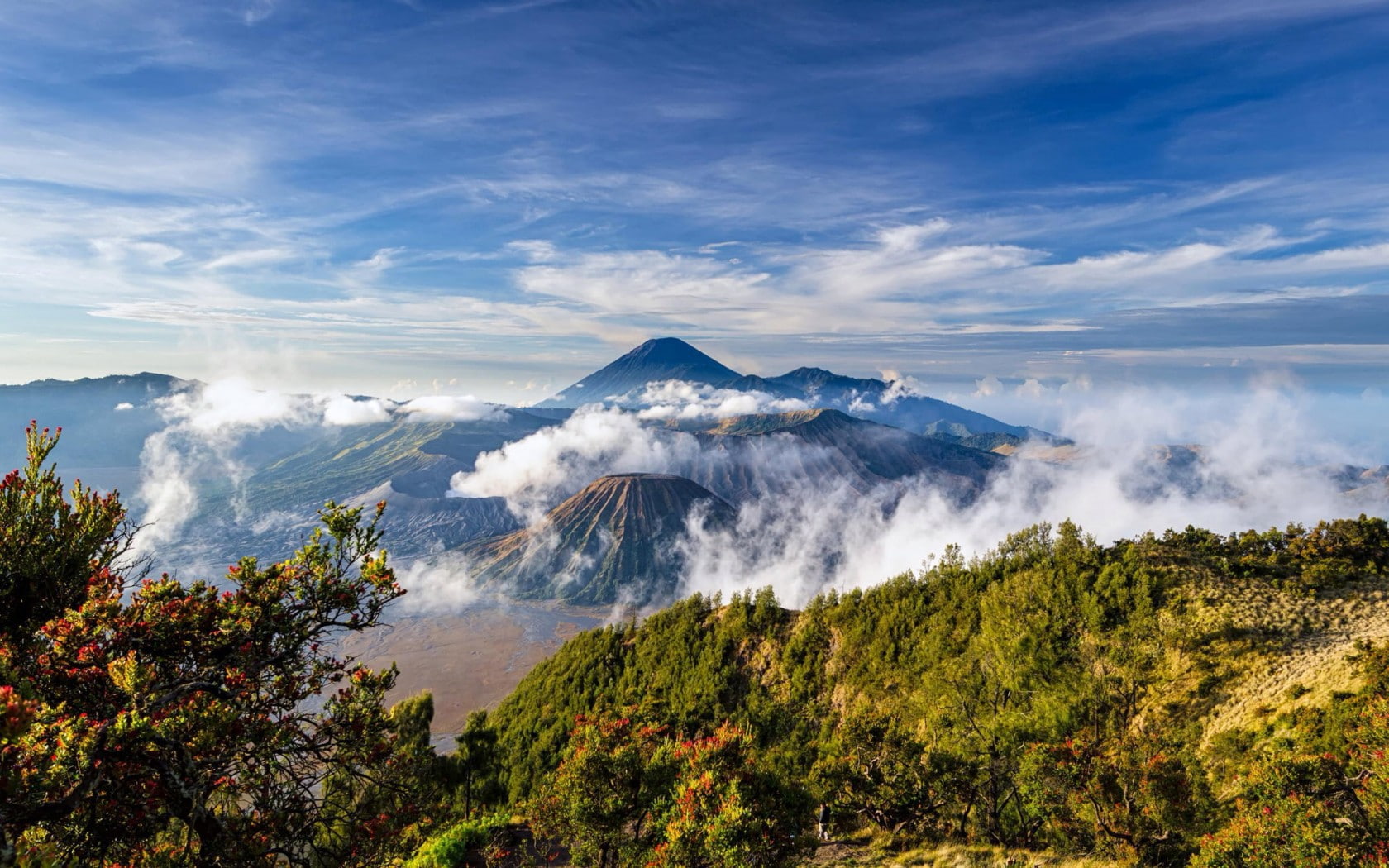 Indonesia, Java, volcanic caldera complex, Tenger, Tengger, Mount Bromo