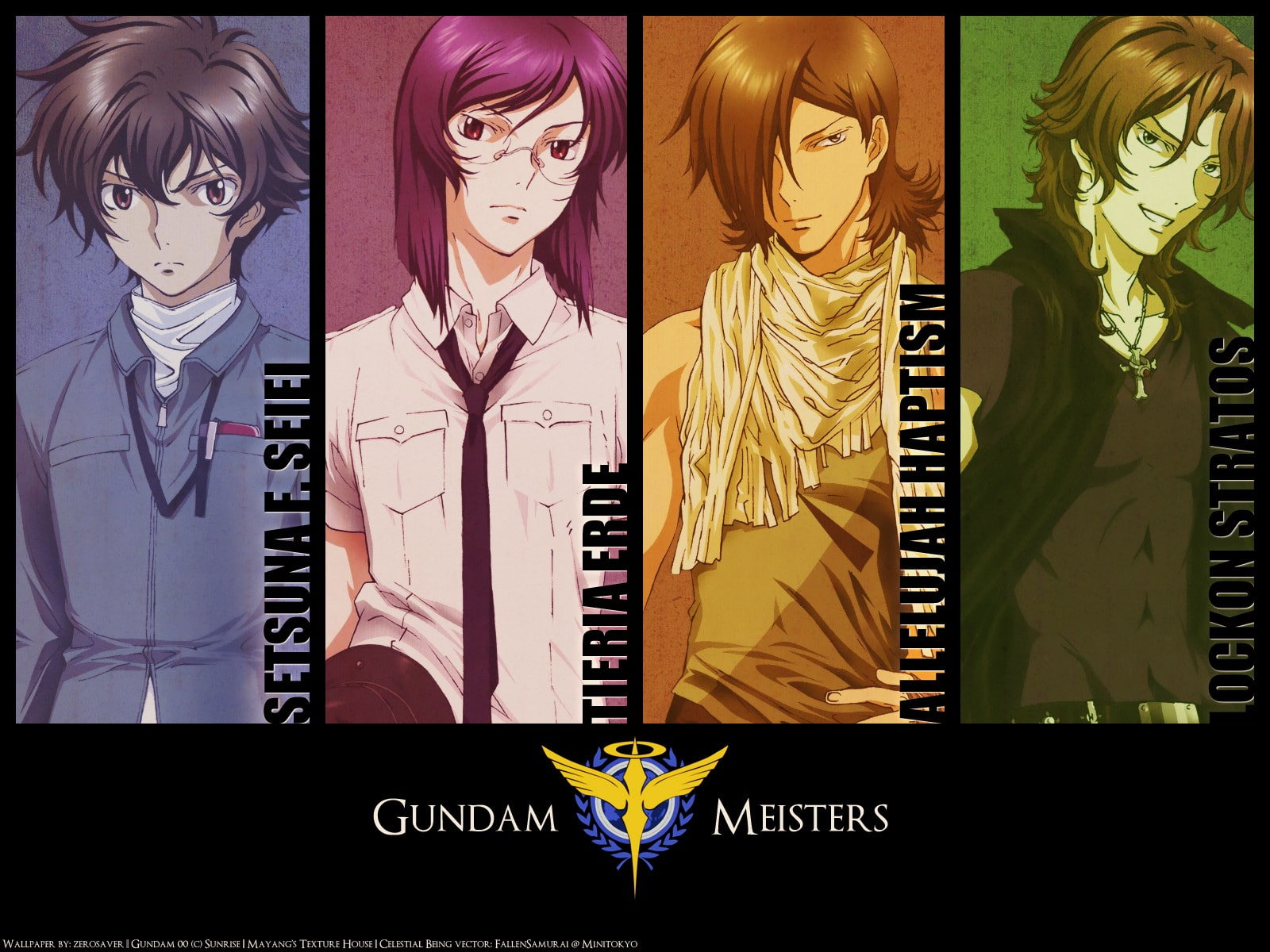 anime, Mobile Suit Gundam 00, Setsuna F. Seiei, Lockon Stratos