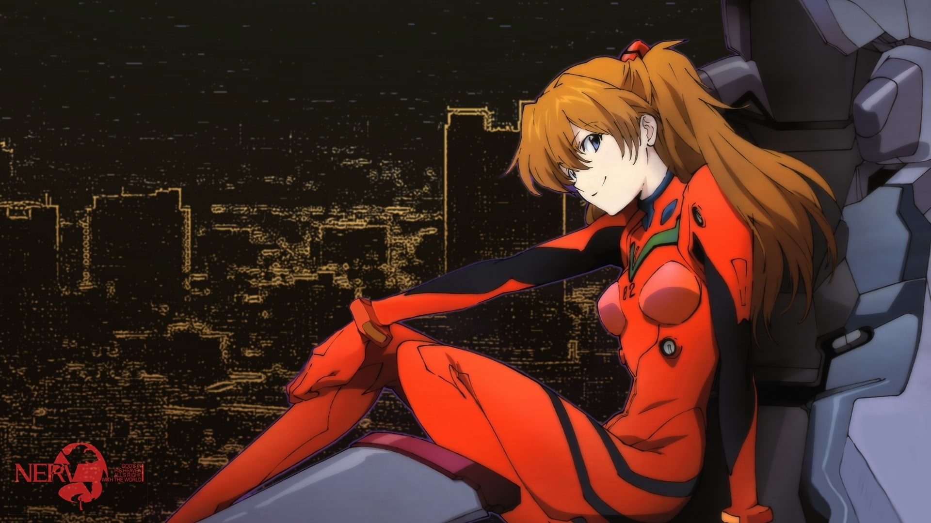 Free Download HD Wallpaper Neon Genesis Evangelion Asuka Langley Soryu X Anime