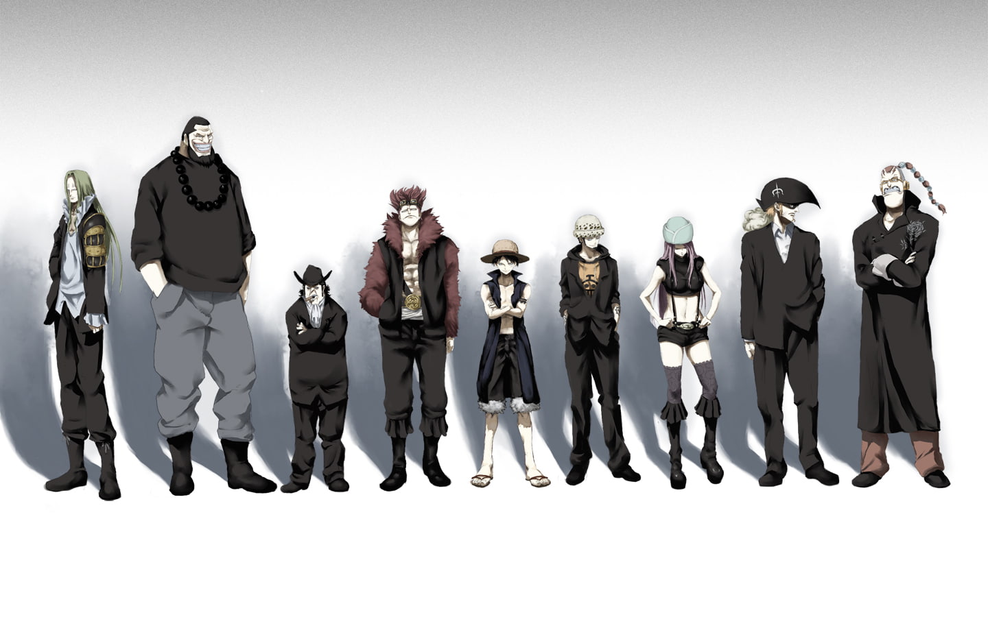 Anime, One Piece, Basil Hawkins, Black Hair, Boots, Boy, Brown Hair