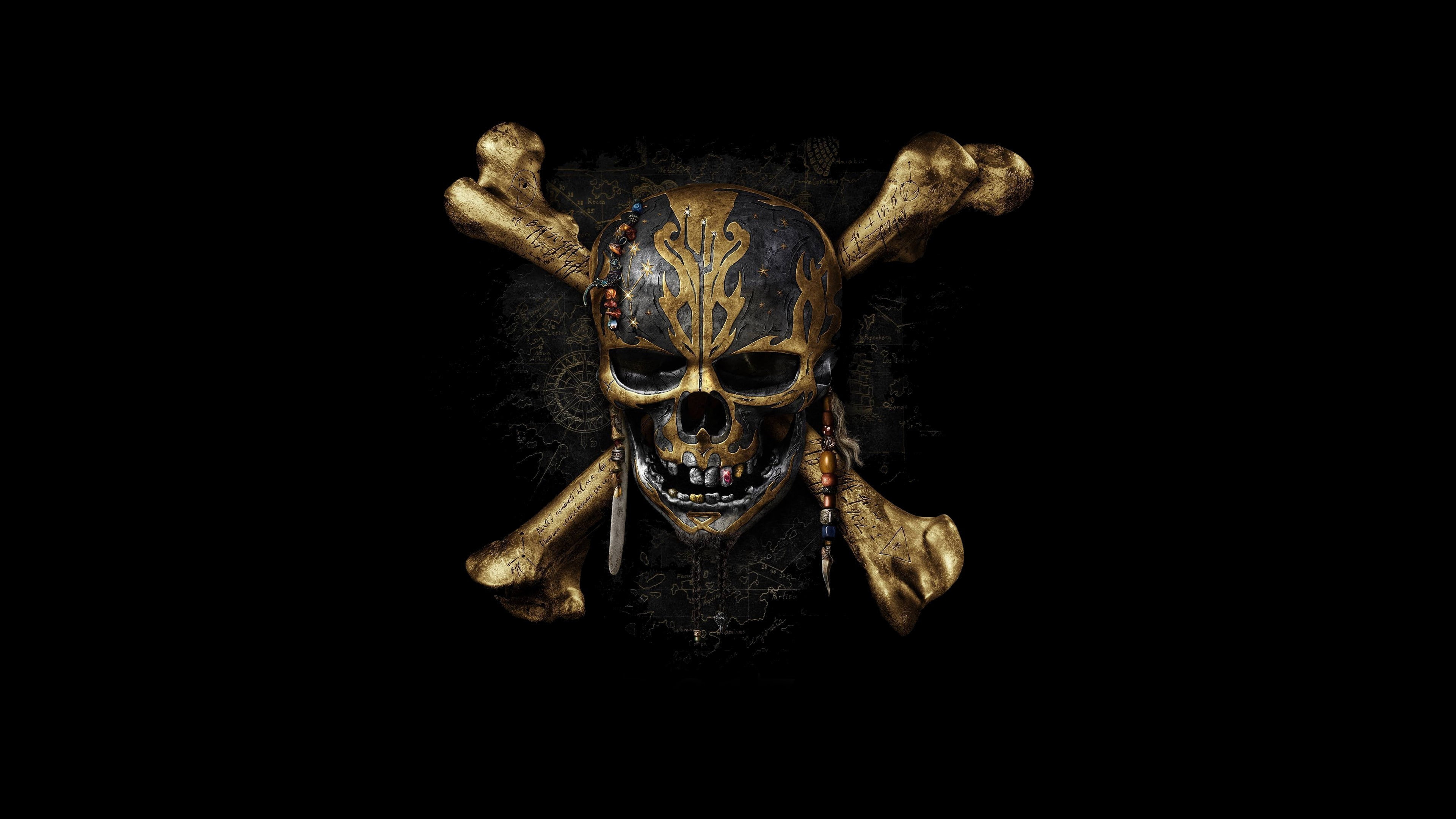 skull, movies, bones, Pirates of the Caribbean: Dead Men Tell No Tales
