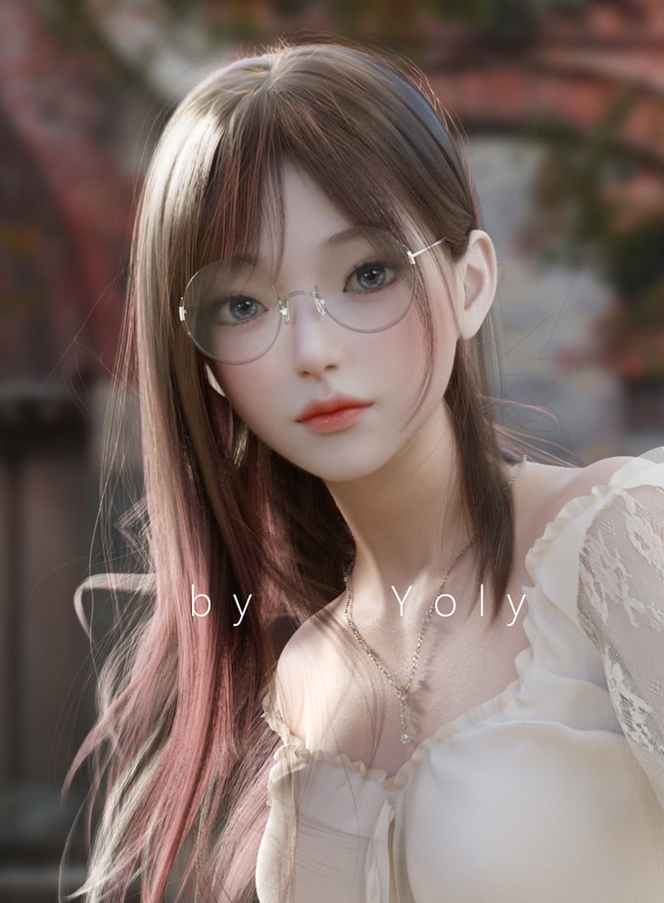 Free download | HD wallpaper: CGI, Asian, long hair, Yoly | Wallpaper Flare