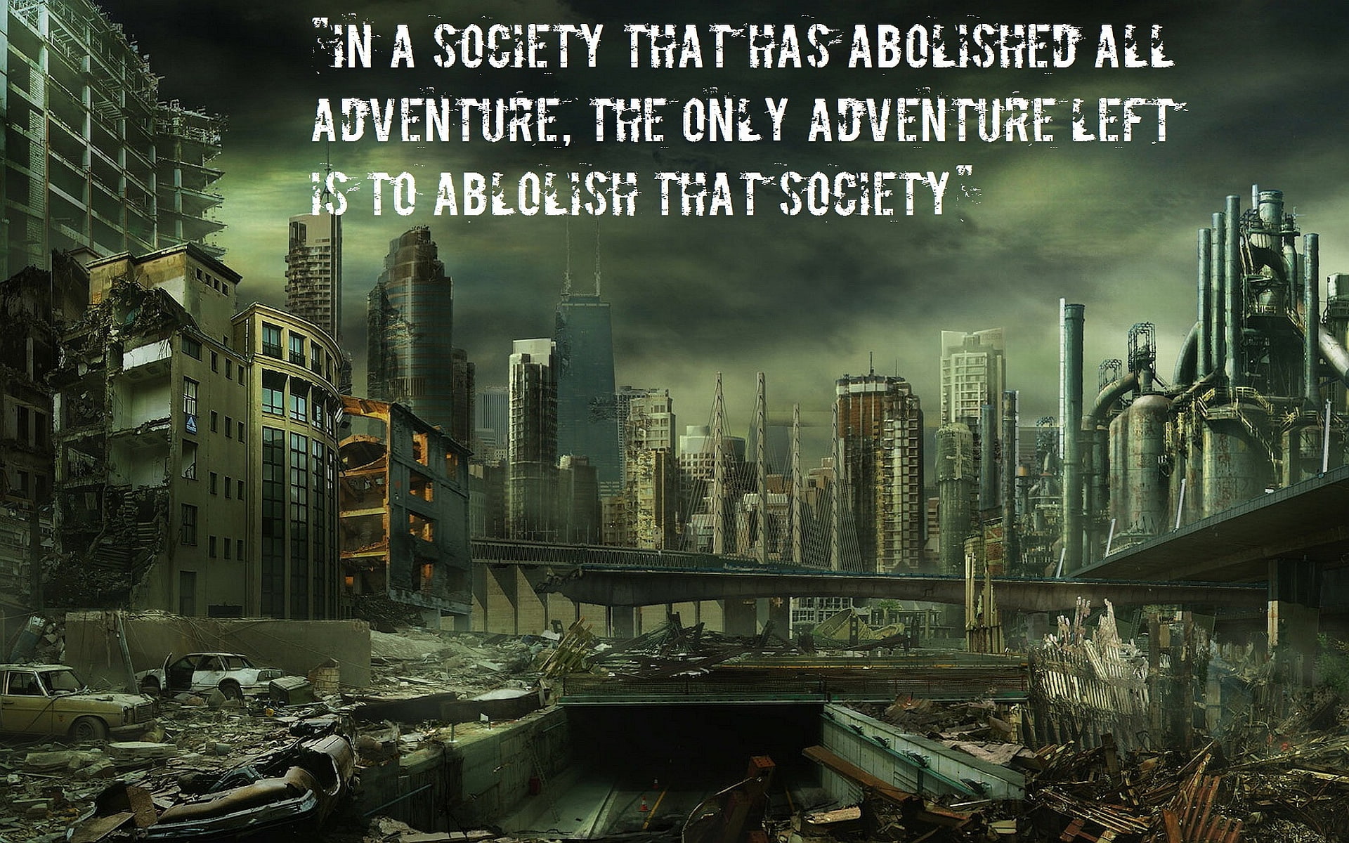 anarchy, apocalypse, apocalyptic, art, cities, Dark, destruction