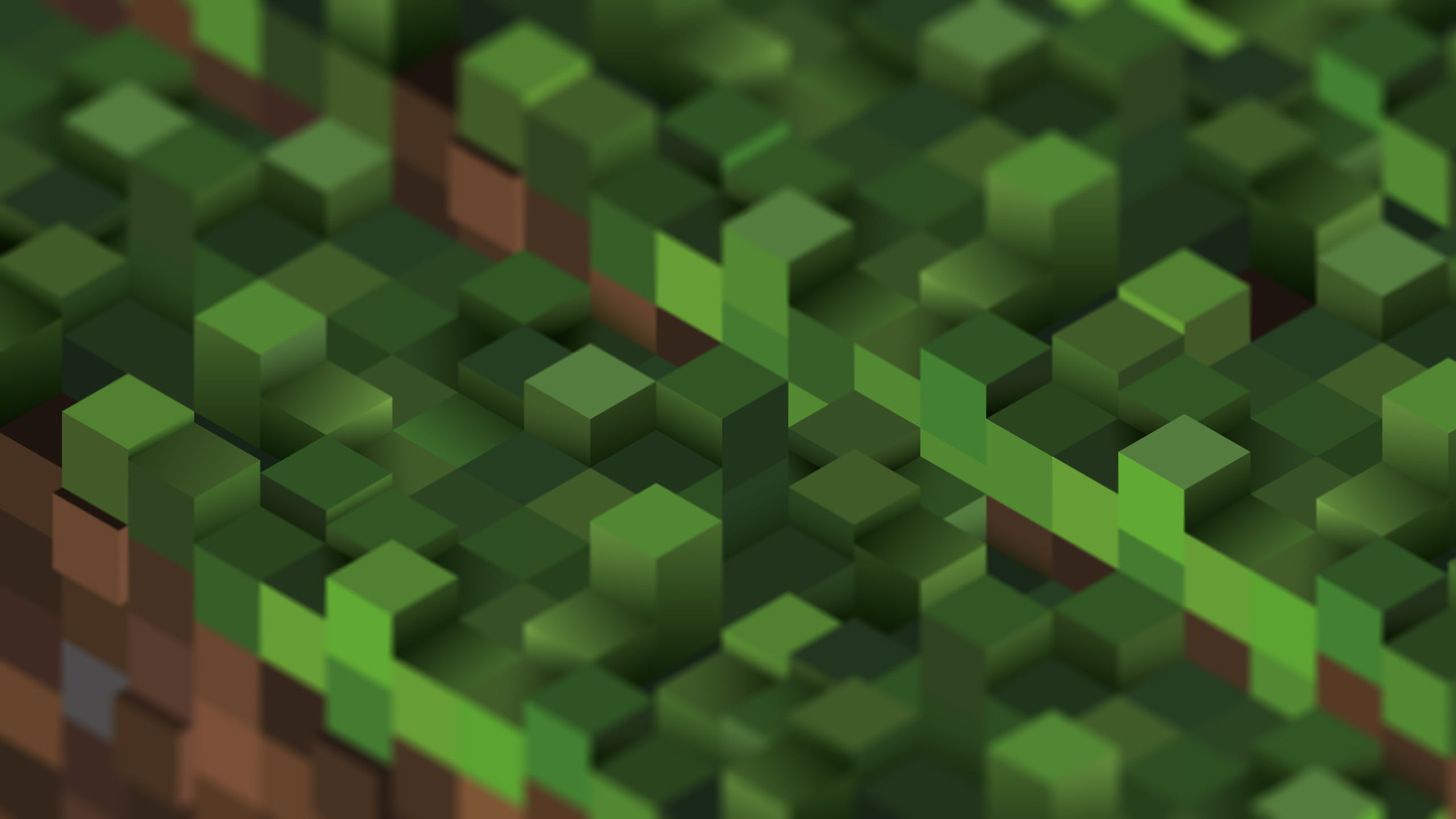 Minecraft application screenshot, cube, unit, backgrounds, abstract