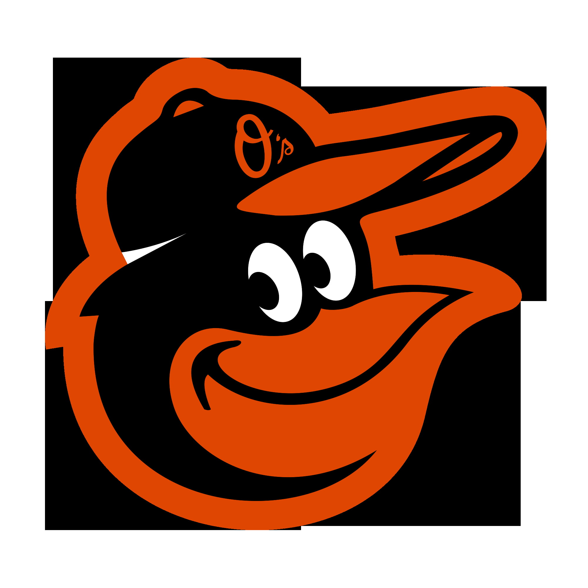 Baltimore Orioles, logotype, Major League Baseball, black color