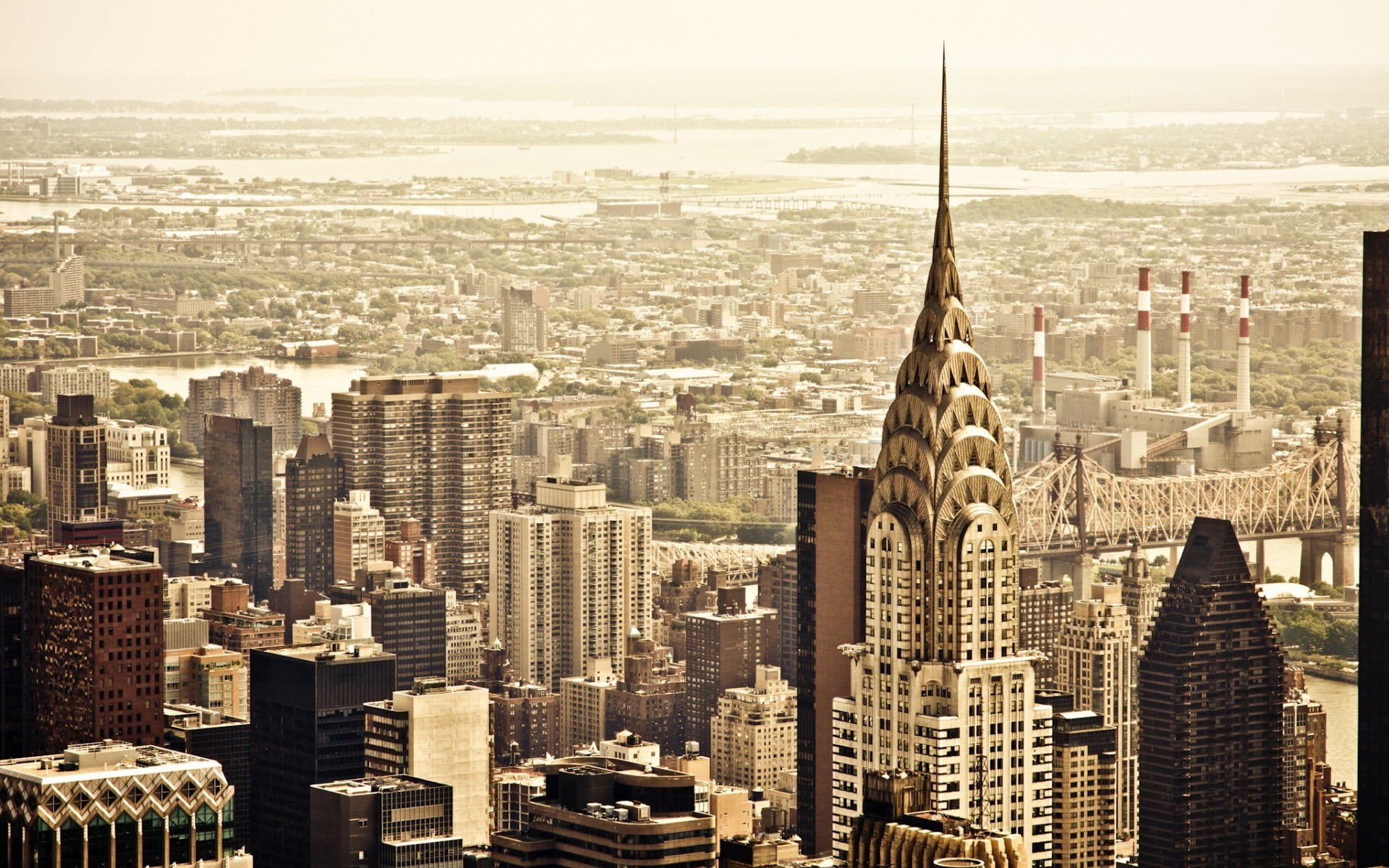 Empire State Building, architecture, cityscape, New York City