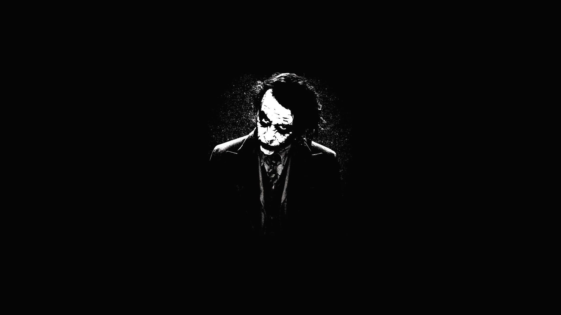 The Joker illustration, untitled, anime, Batman, The Dark Knight