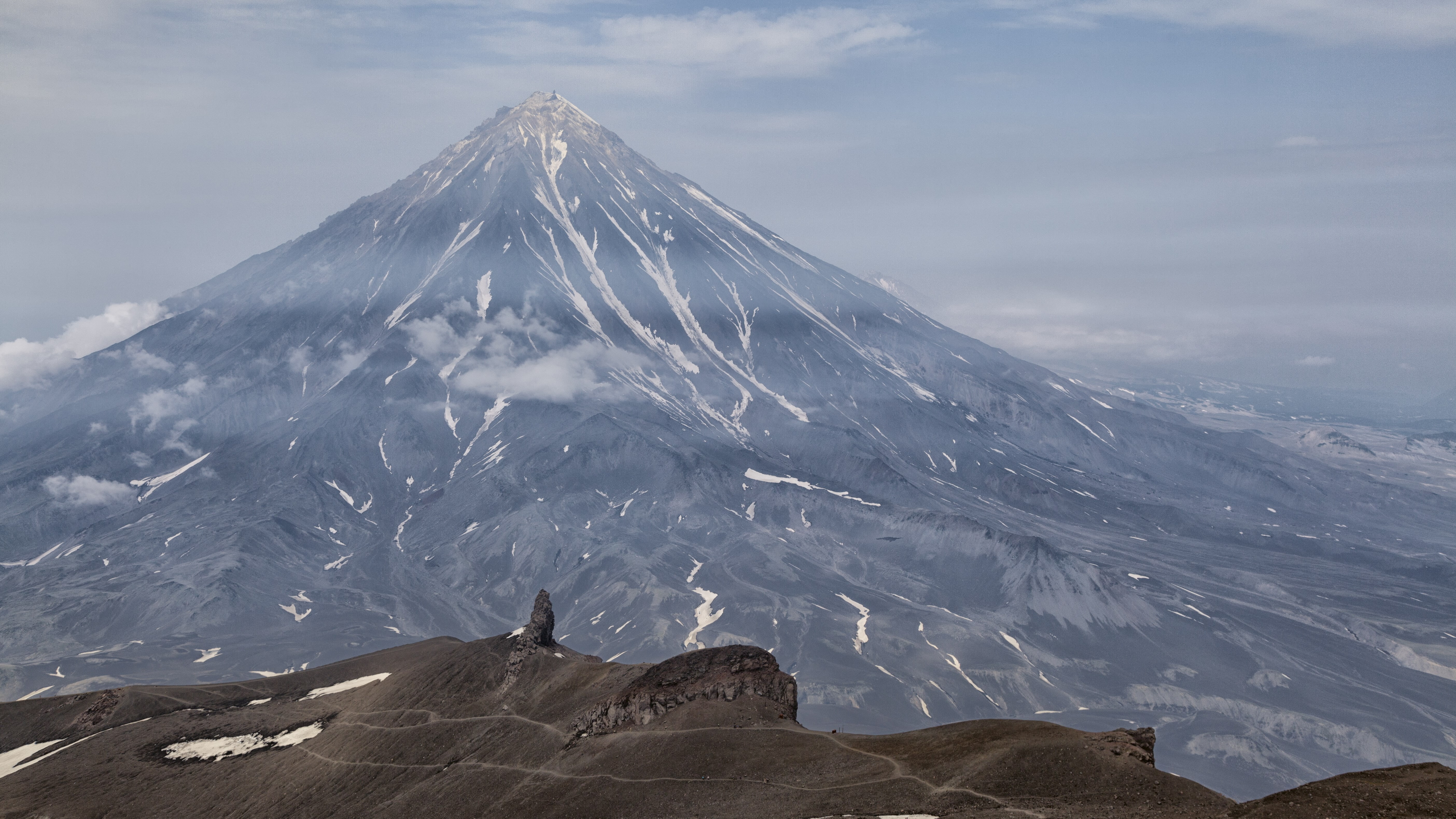hd kamchatka volcano image, mountain, beauty in nature, scenics - nature