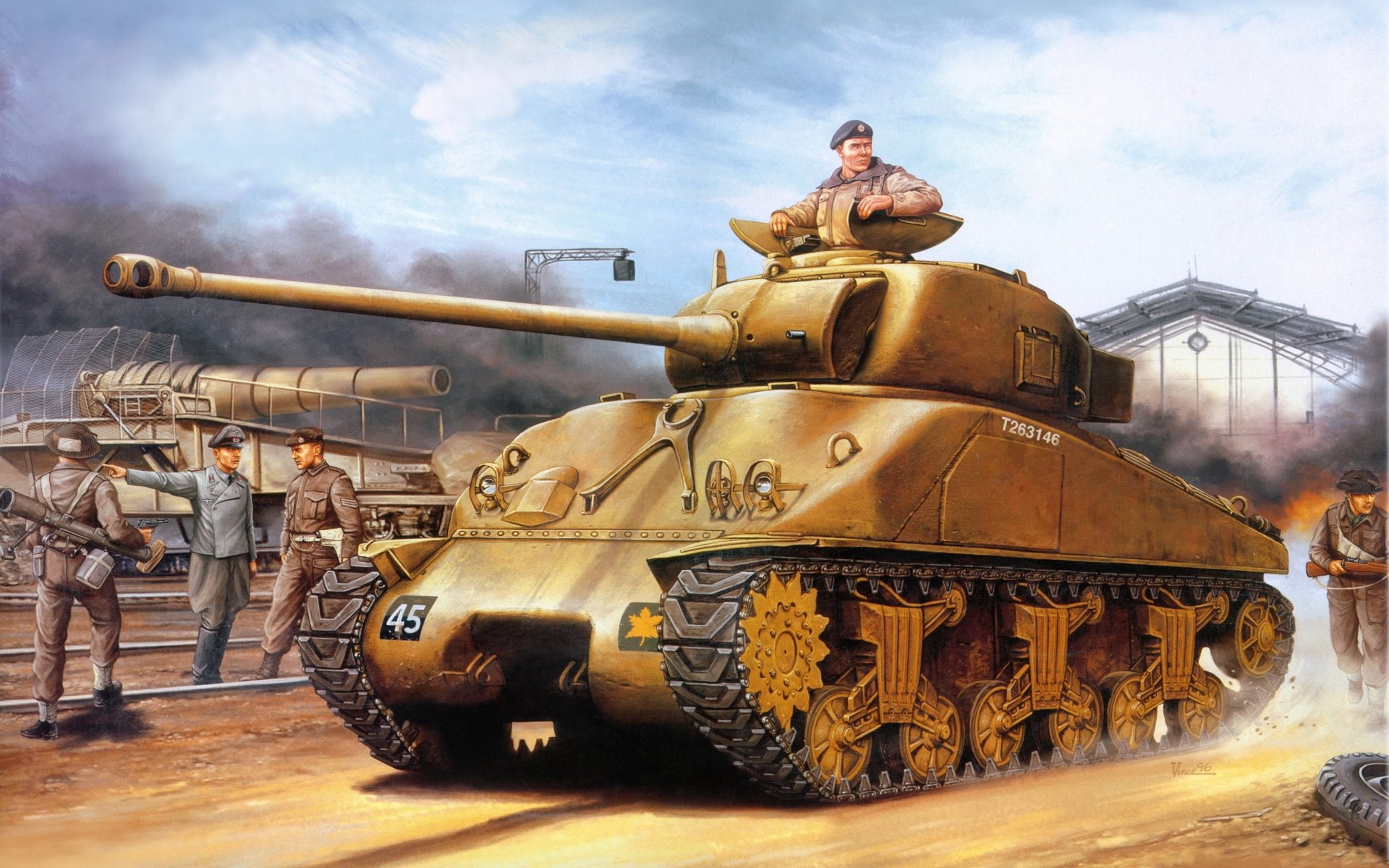 Tanks, M4 Sherman