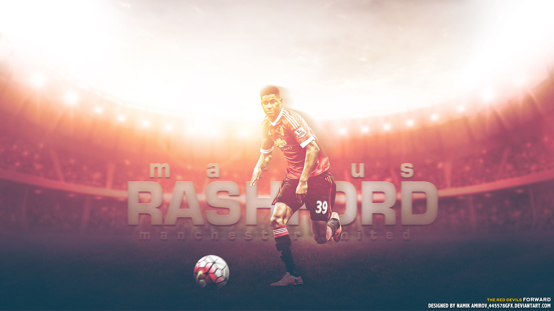 Soccer, Marcus Rashford, Manchester United F.C.