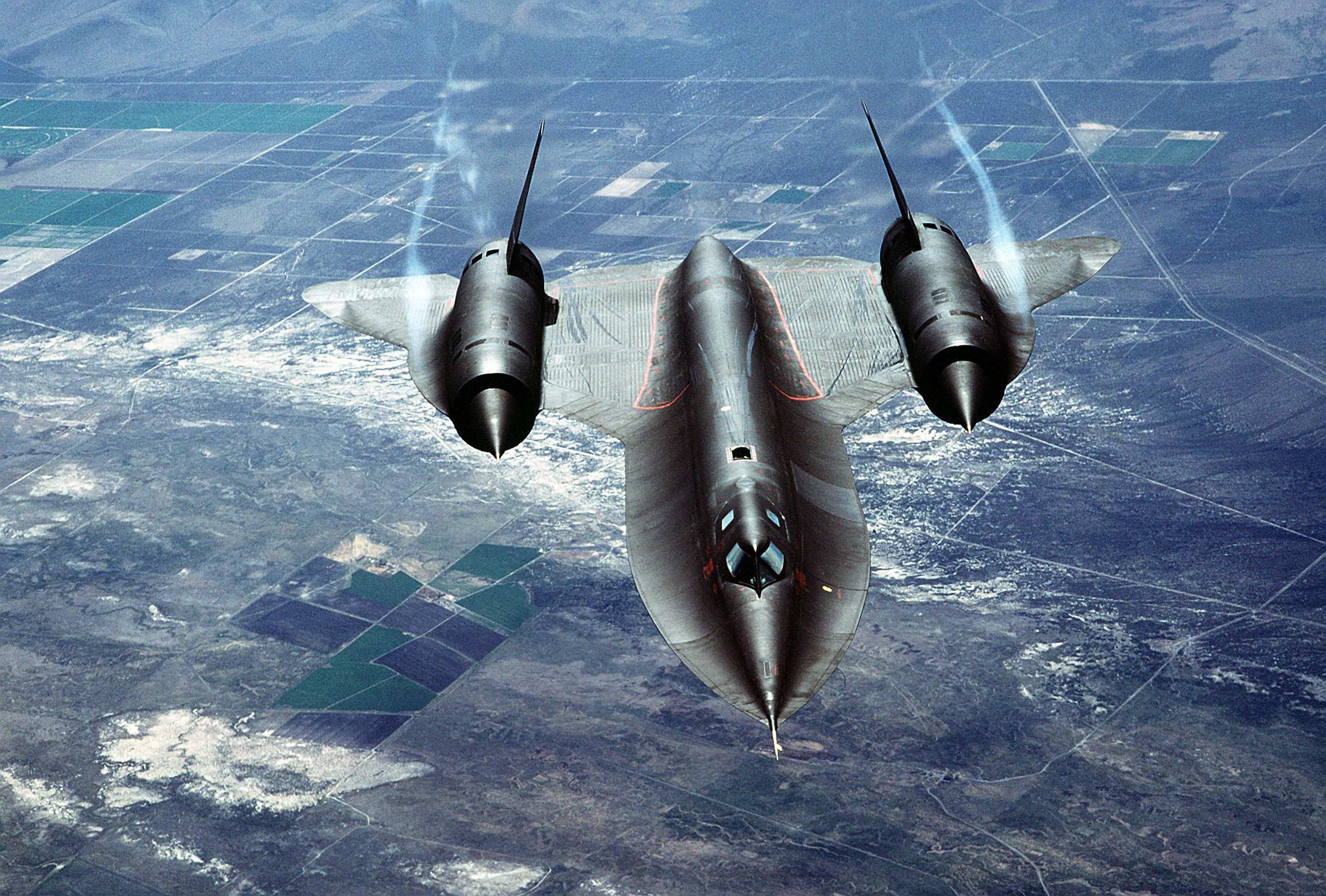 SR-71 Blackbird Fly, gray and black fighter jet planes, Aircrafts / Planes