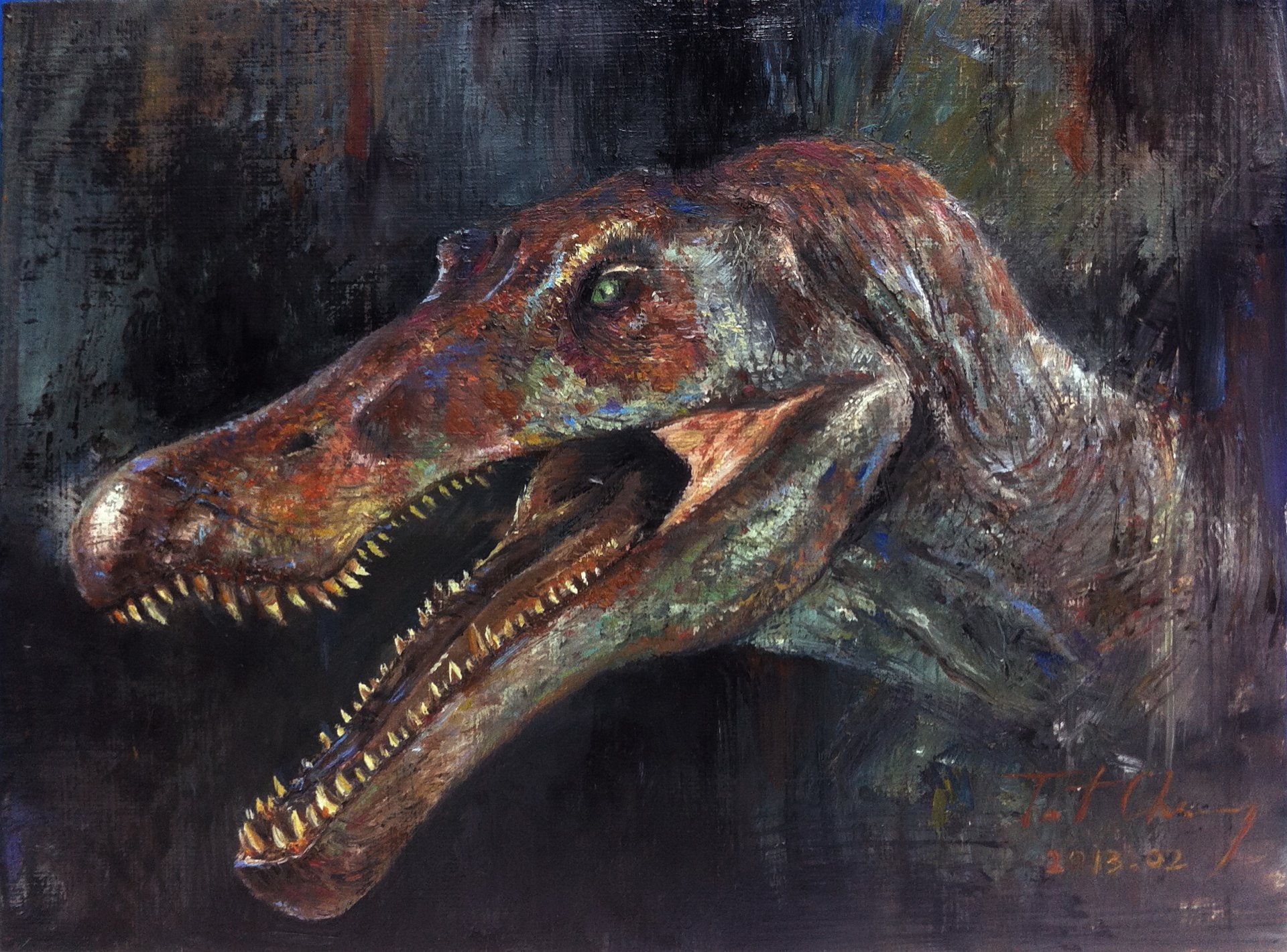 Animal, Dinosaur, Spinosaurus