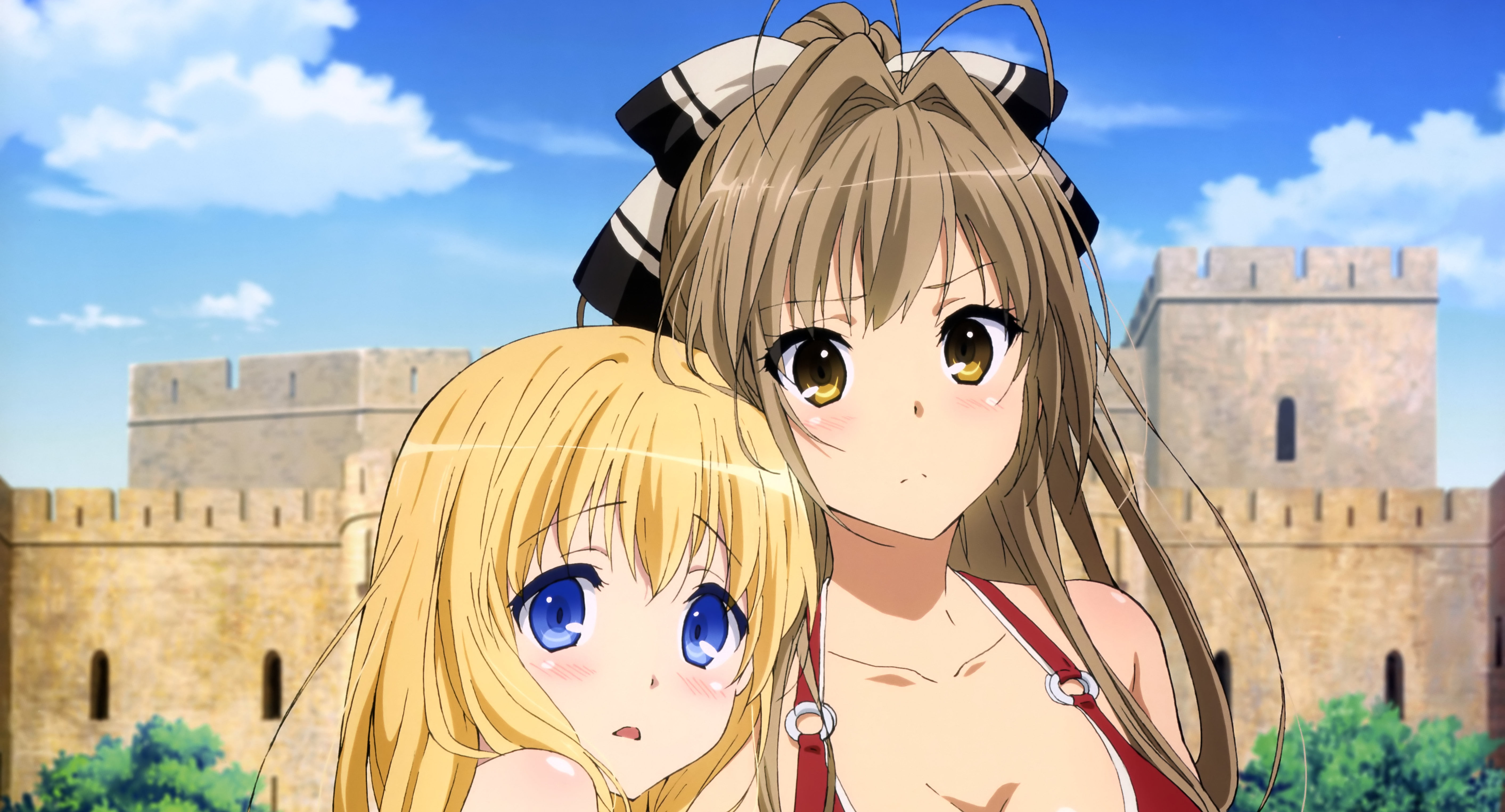 Free Download Hd Wallpaper Anime Amagi Brilliant Park Isuzu Sento Latifa Fleuranza 