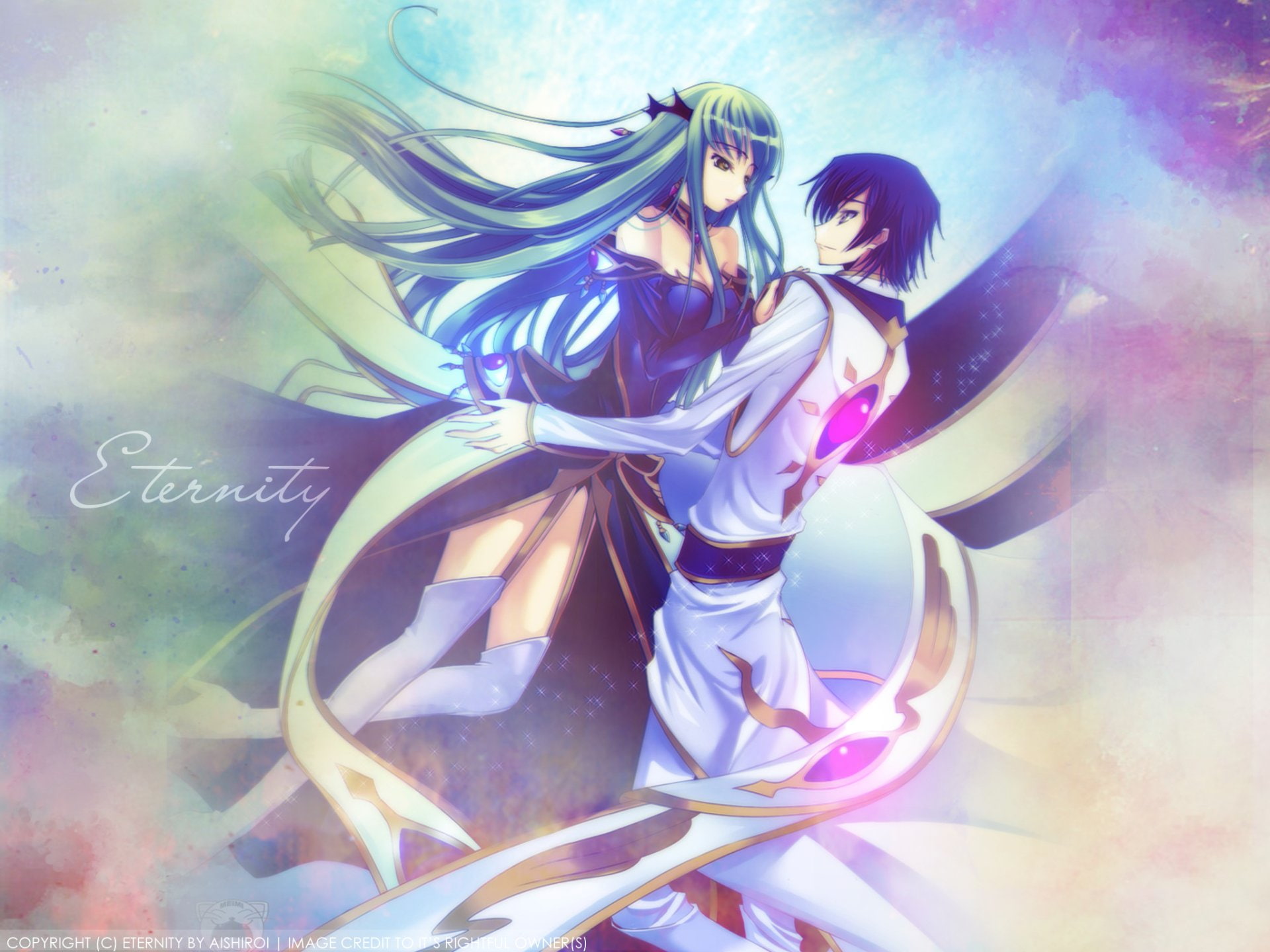 Anime, Code Geass, C.C. (Code Geass), Lelouch Lamperouge