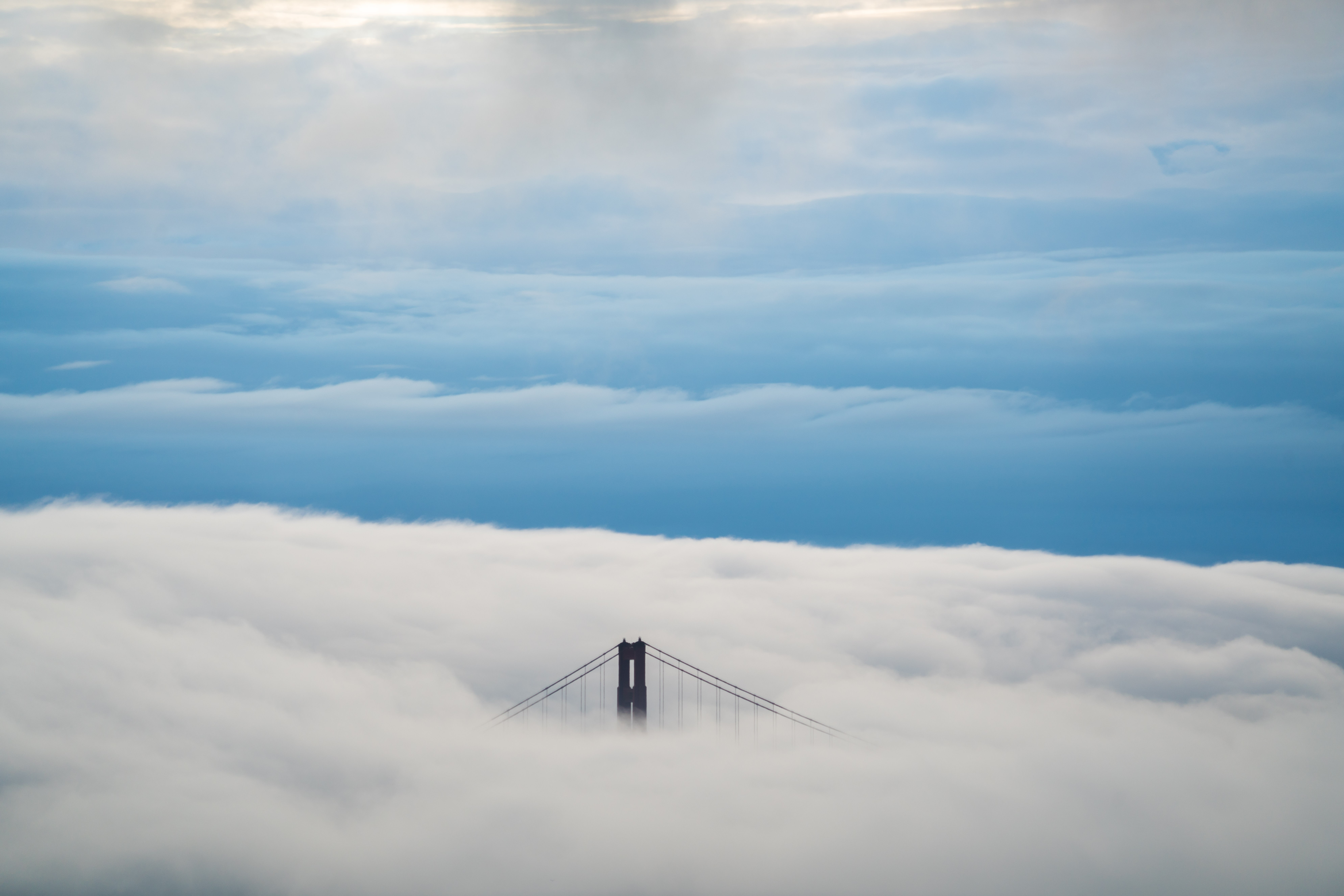 aerial, bridge, clouds, hd, 4k, 5k, 8k