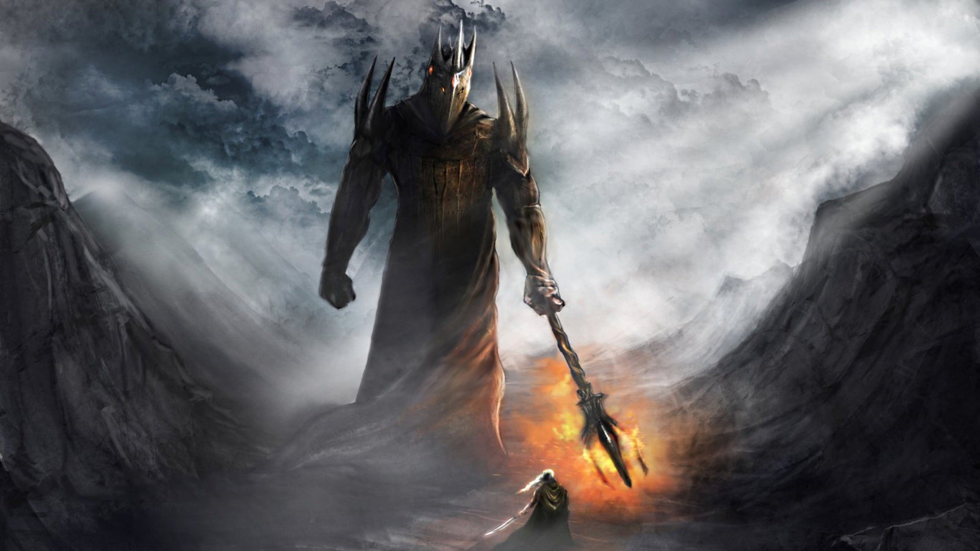 fantasy Art, Morgoth, The Lord Of The Rings