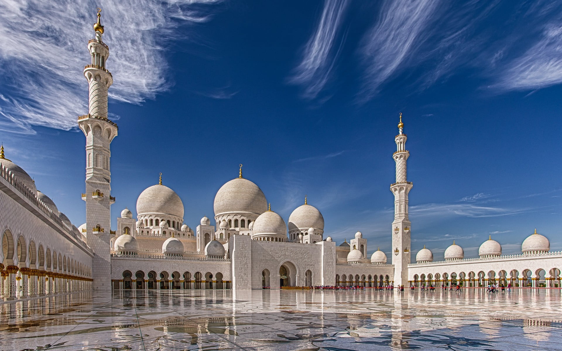 Sheikh Zayed Grand Mosque Abu Dhabi, Taj Mahal, India, Religious