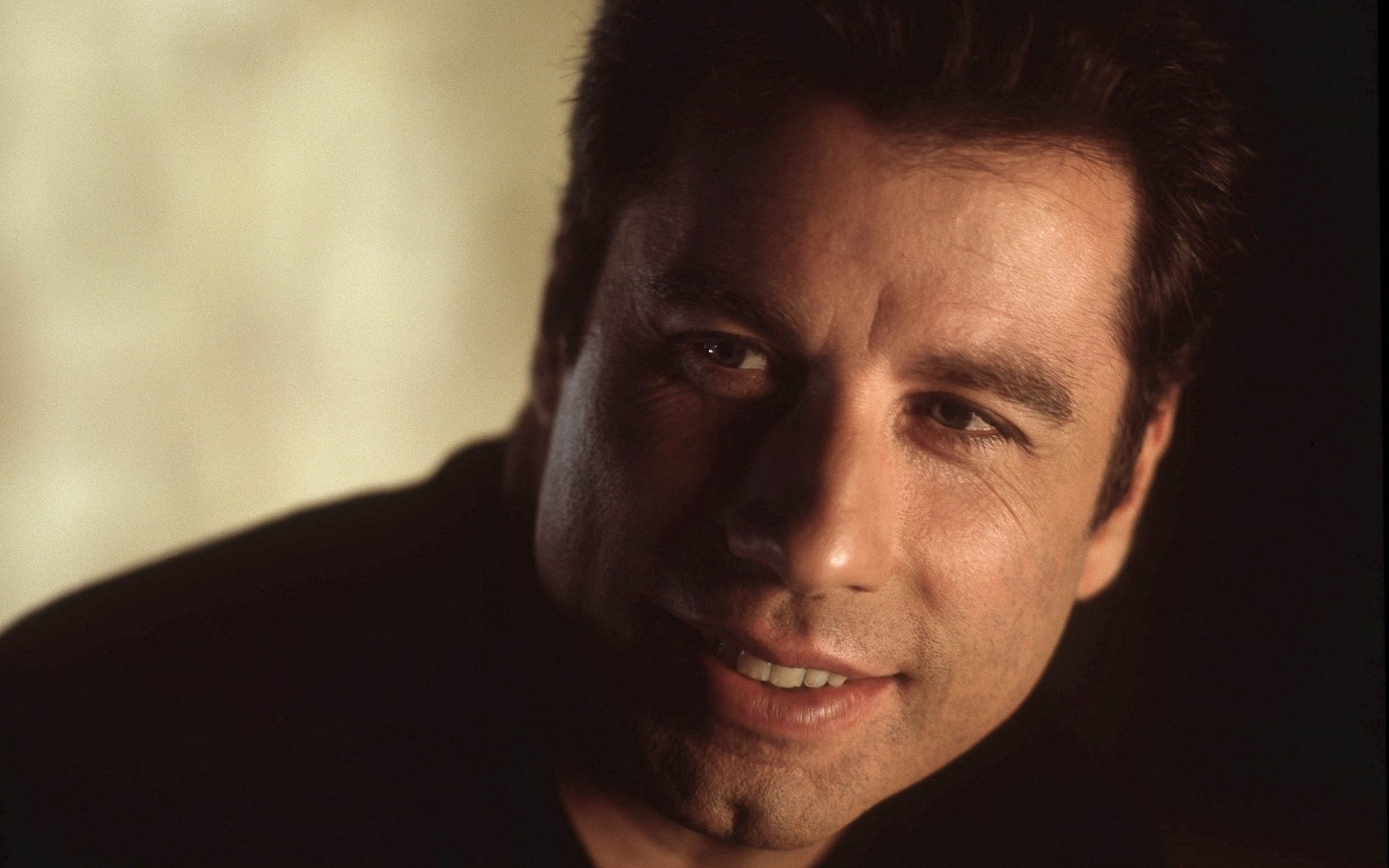 Actors, John Travolta, Celebrity, Face, Man, Smile