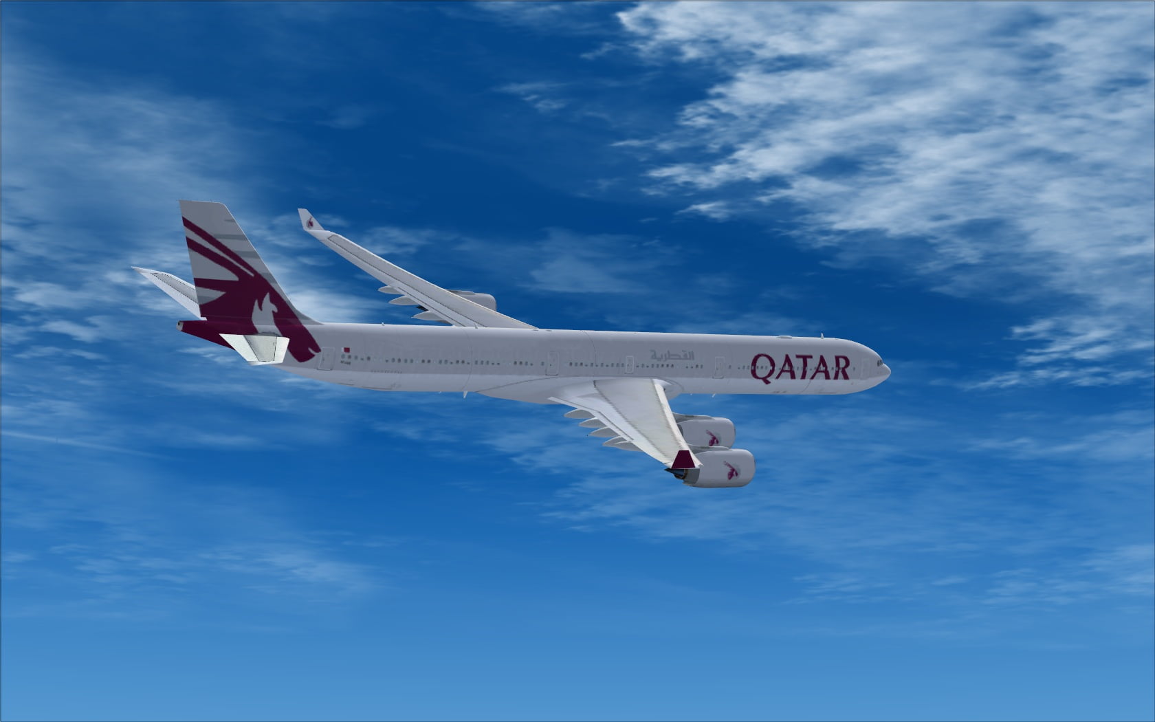 Qatar Airways Airbus, white Qatar Airlines airplane, Aircrafts / Planes