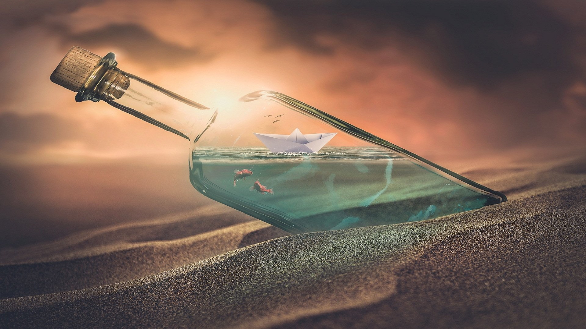 Man Made, Ship In A Bottle