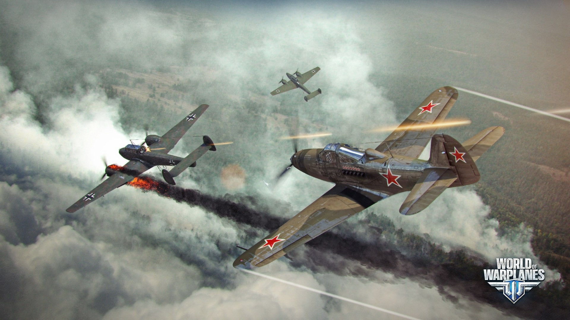 World of Warplanes, wargaming, airplane, Bell P-39 Airacobra